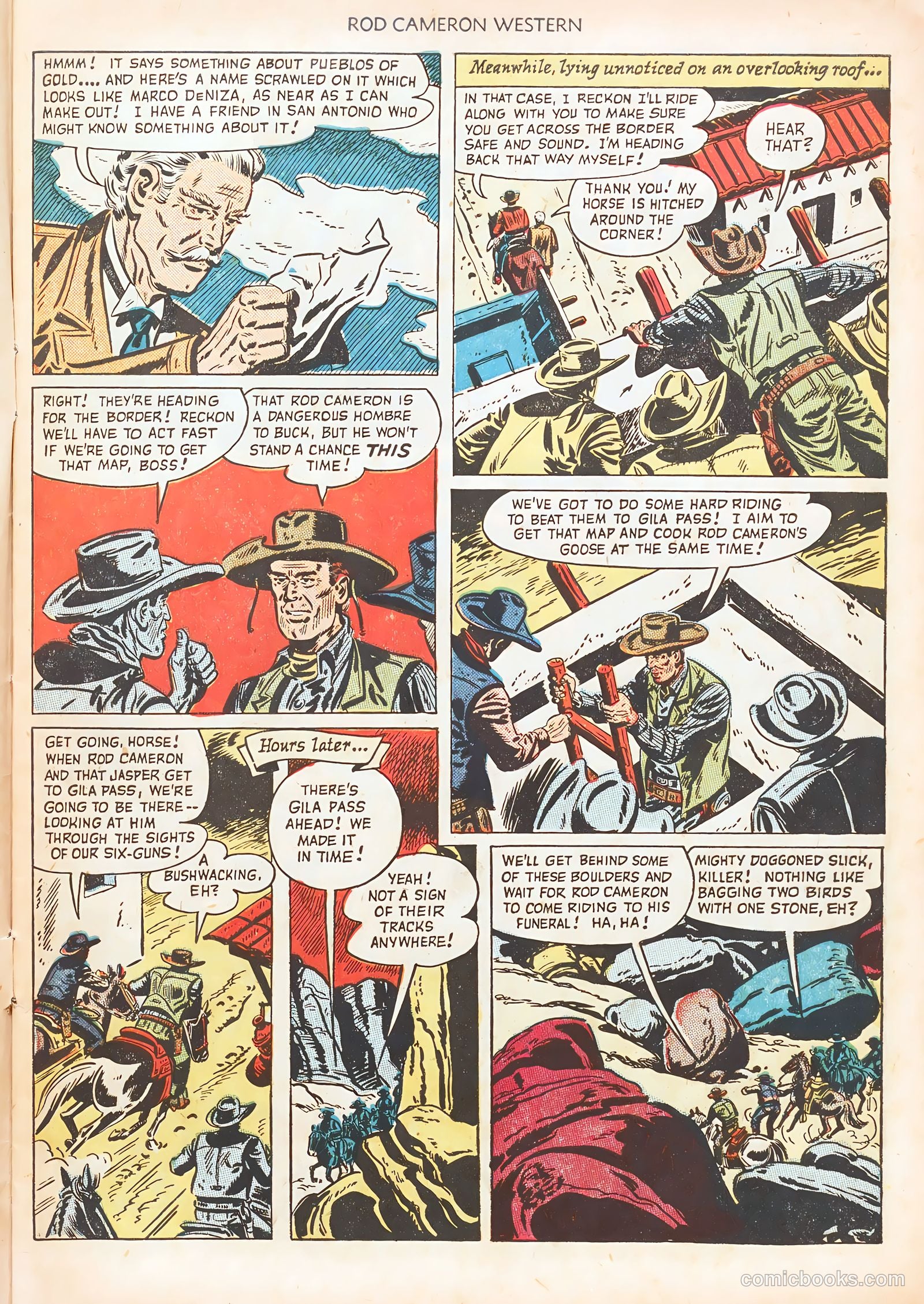 Rod Cameron Western #3 (1950) — page 7 of 36