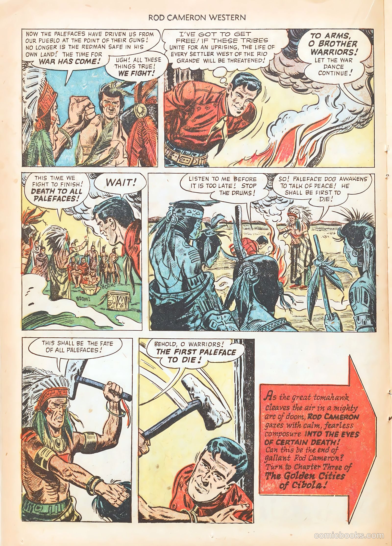Rod Cameron Western #3 (1950) — page 16 of 36