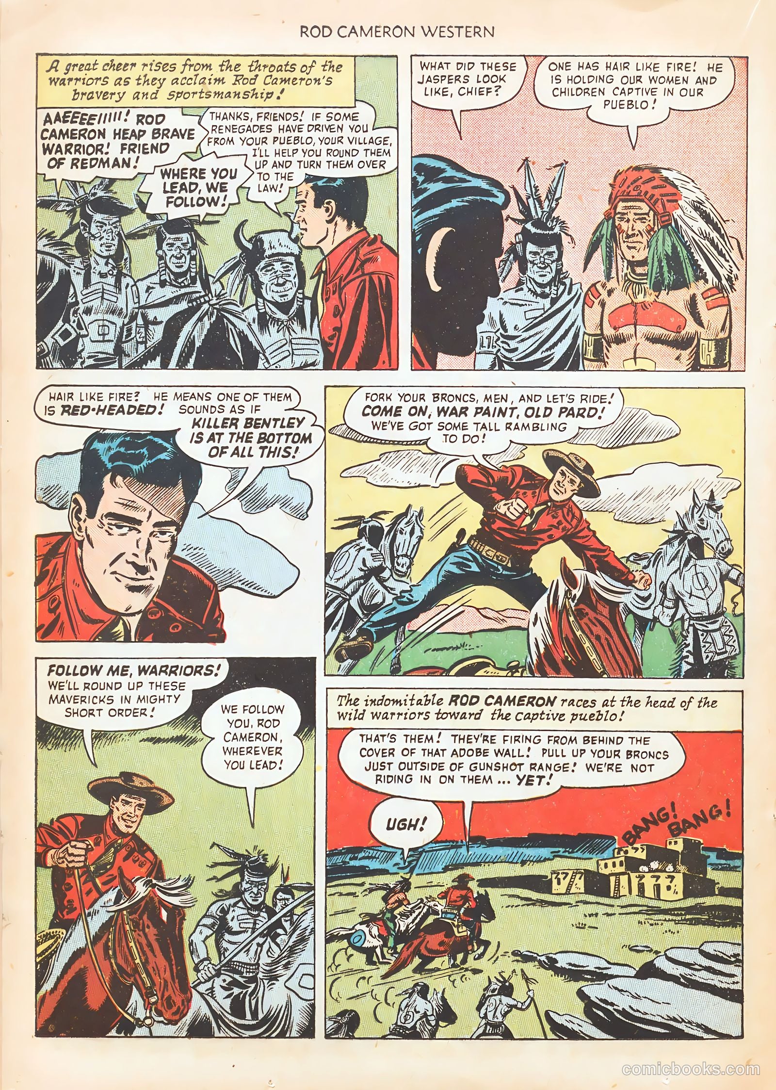 Rod Cameron Western #3 (1950) — page 20 of 36