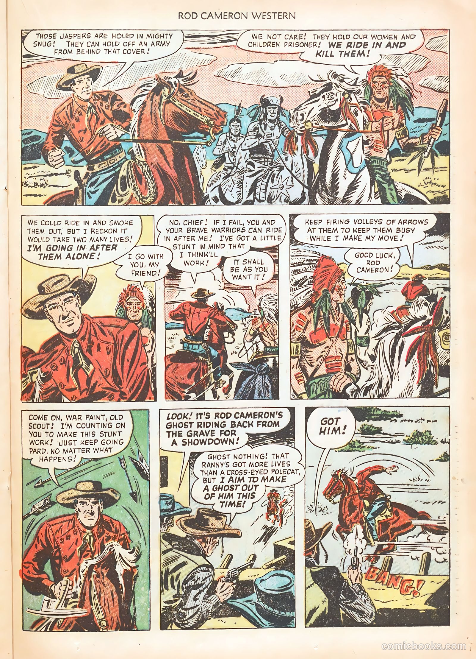 Rod Cameron Western #3 (1950) — page 21 of 36