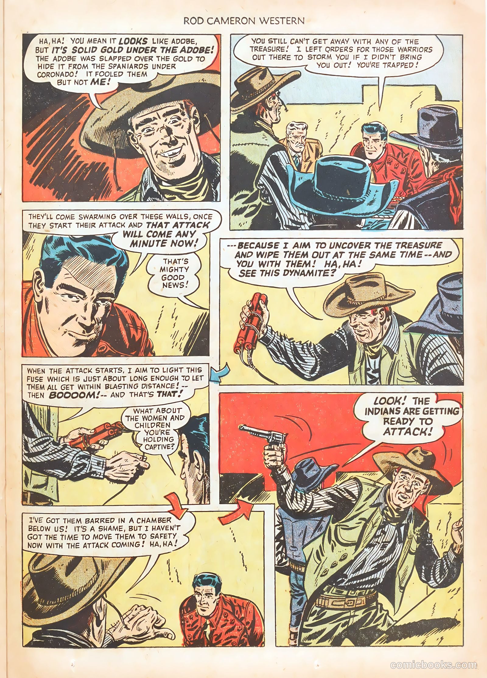 Rod Cameron Western #3 (1950) — page 23 of 36