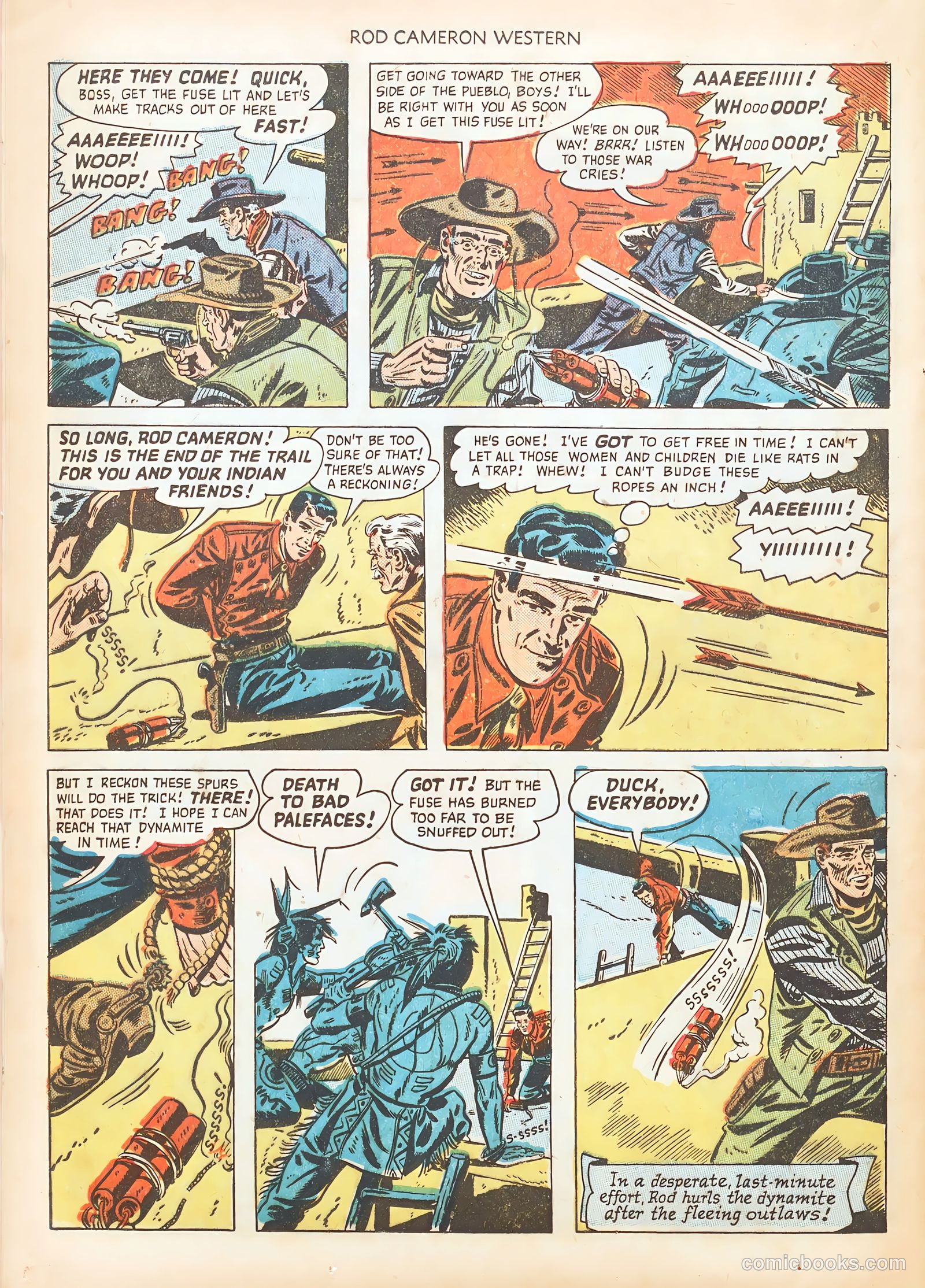 Rod Cameron Western #3 (1950) — page 24 of 36