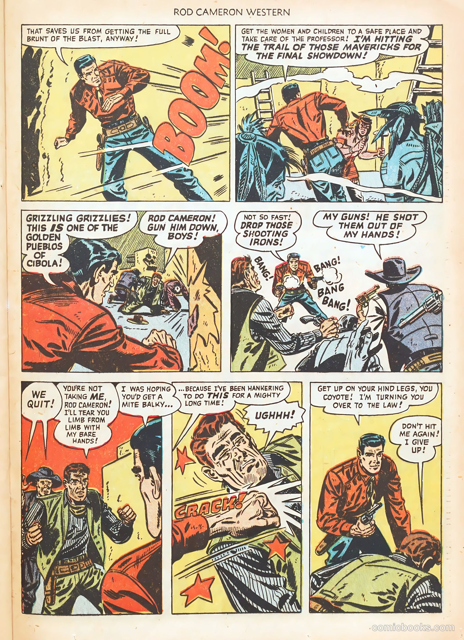 Rod Cameron Western #3 (1950) — page 25 of 36