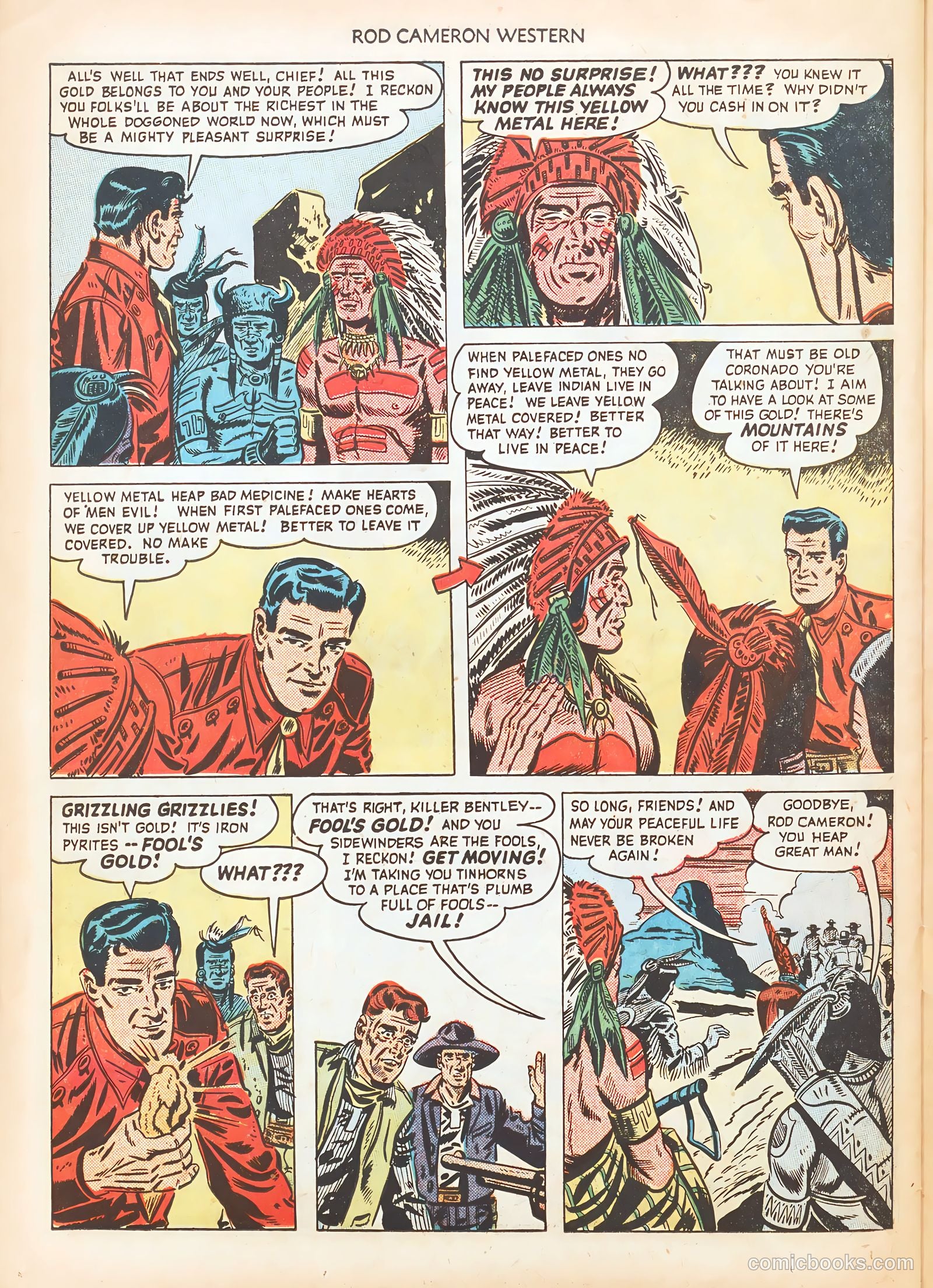 Rod Cameron Western #3 (1950) — page 26 of 36