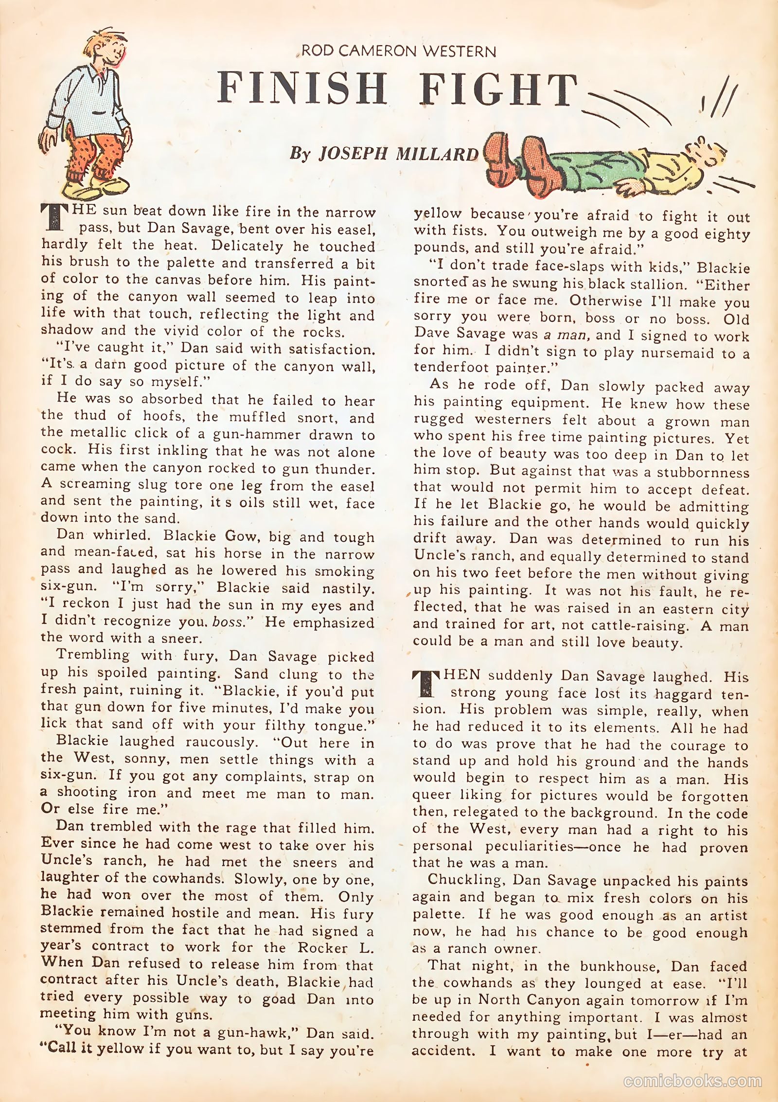 Rod Cameron Western #3 (1950) — page 28 of 36