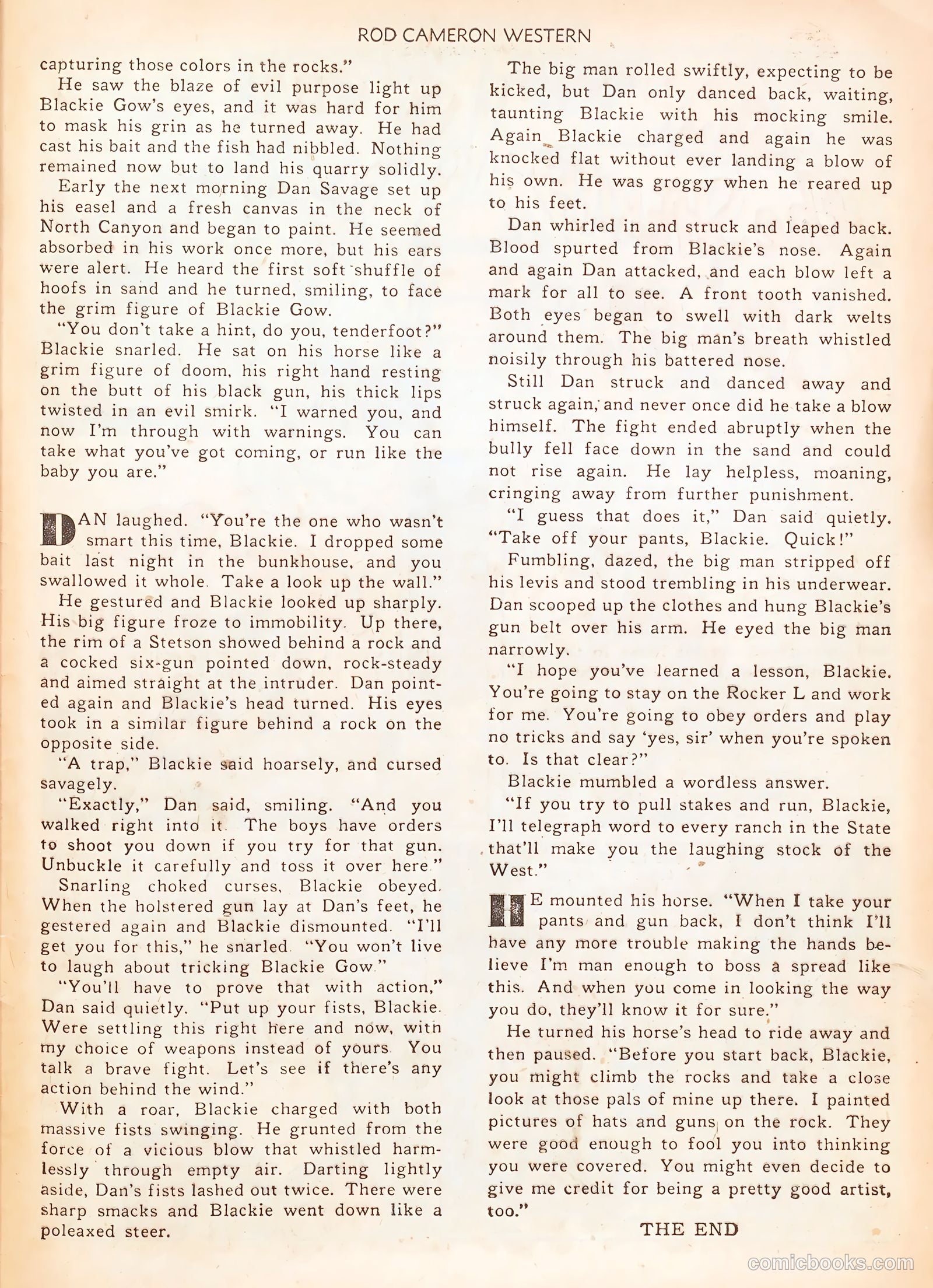 Rod Cameron Western #3 (1950) — page 29 of 36
