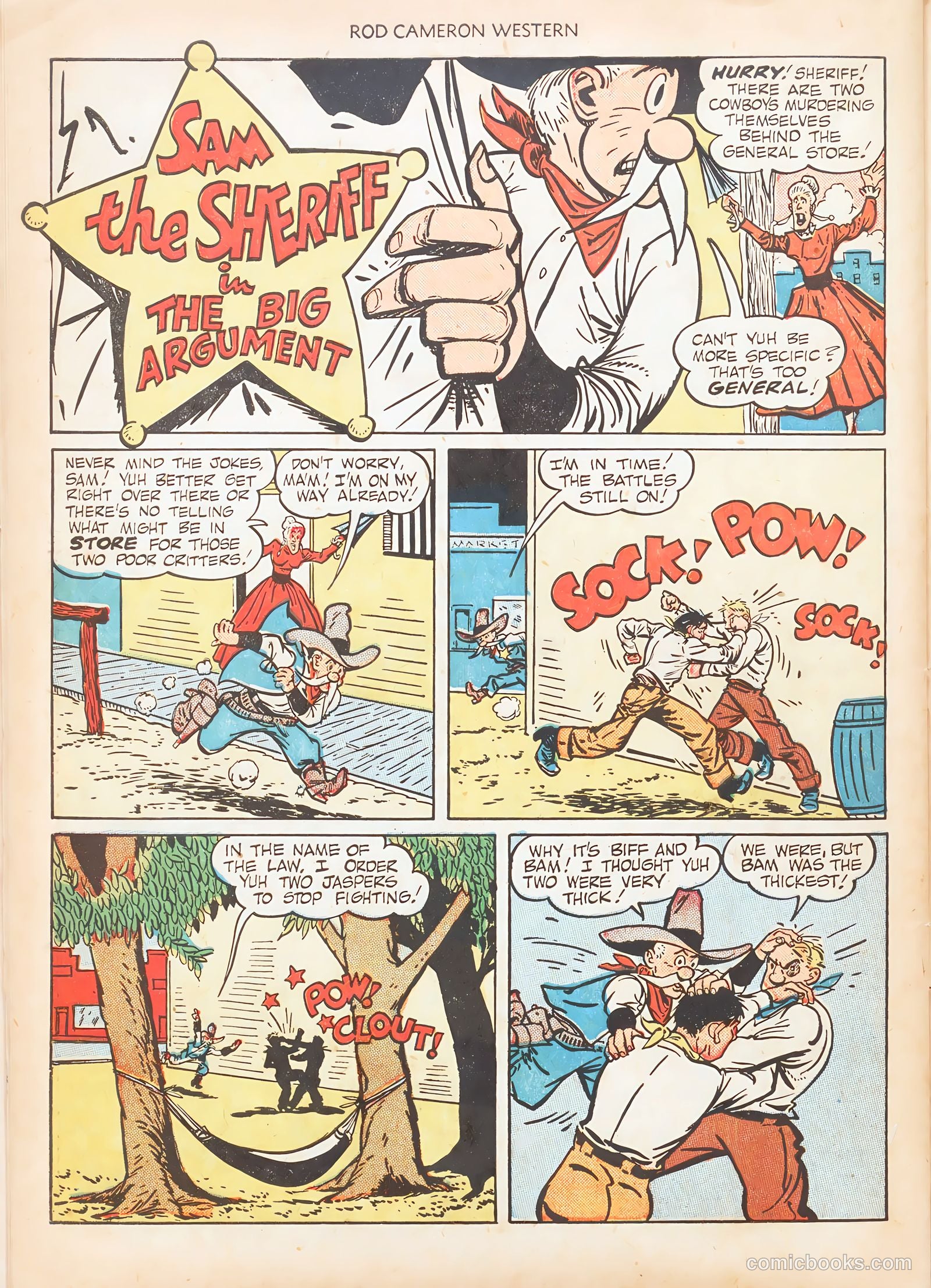 Rod Cameron Western #3 (1950) — page 30 of 36