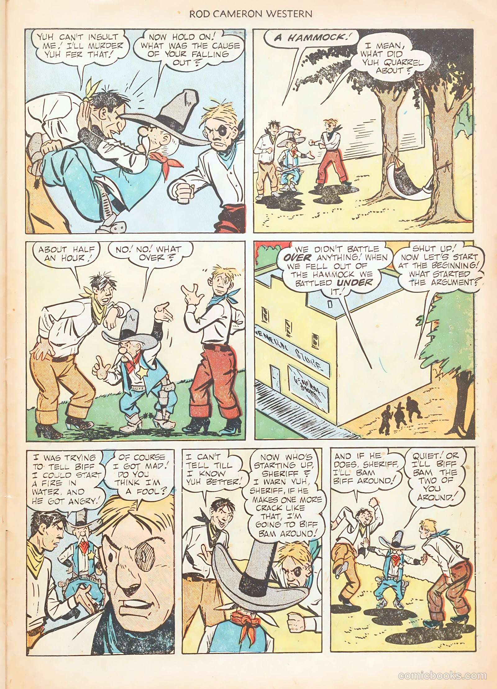 Rod Cameron Western #3 (1950) — page 31 of 36
