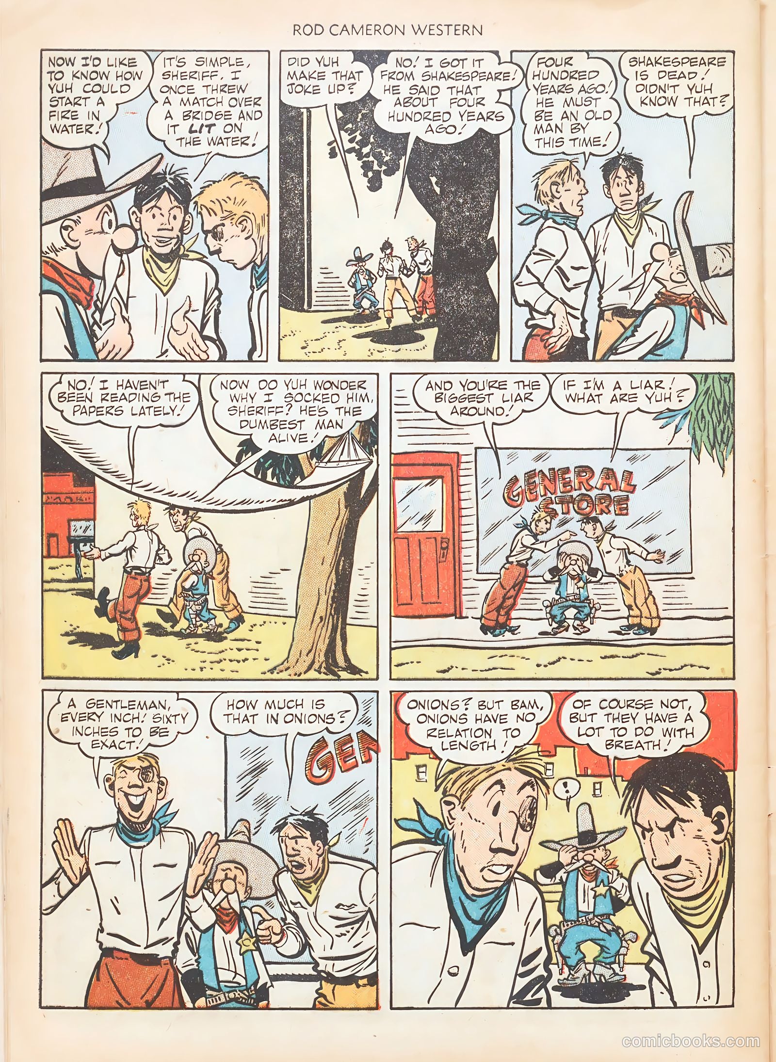 Rod Cameron Western #3 (1950) — page 32 of 36