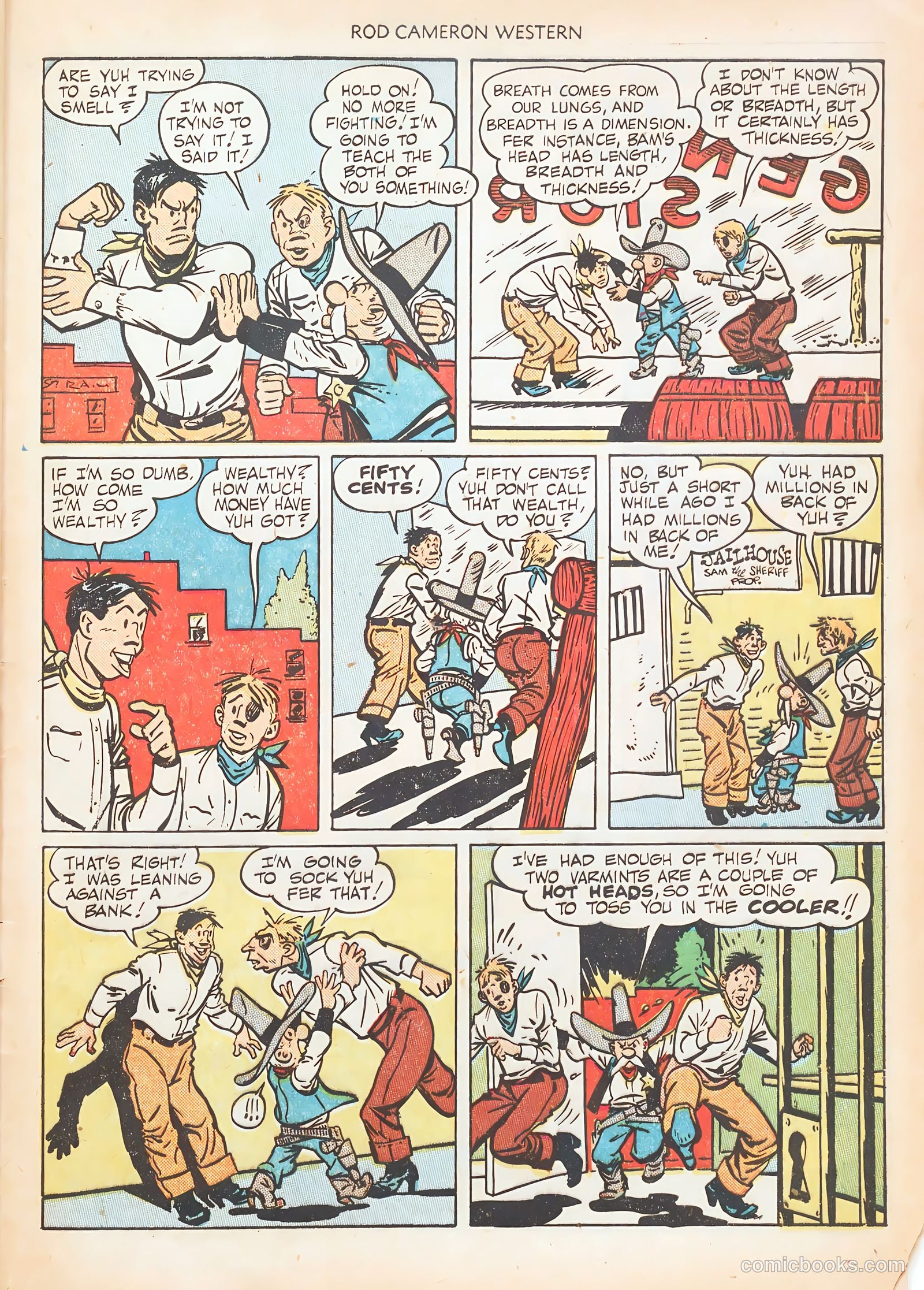 Rod Cameron Western #3 (1950) — page 33 of 36