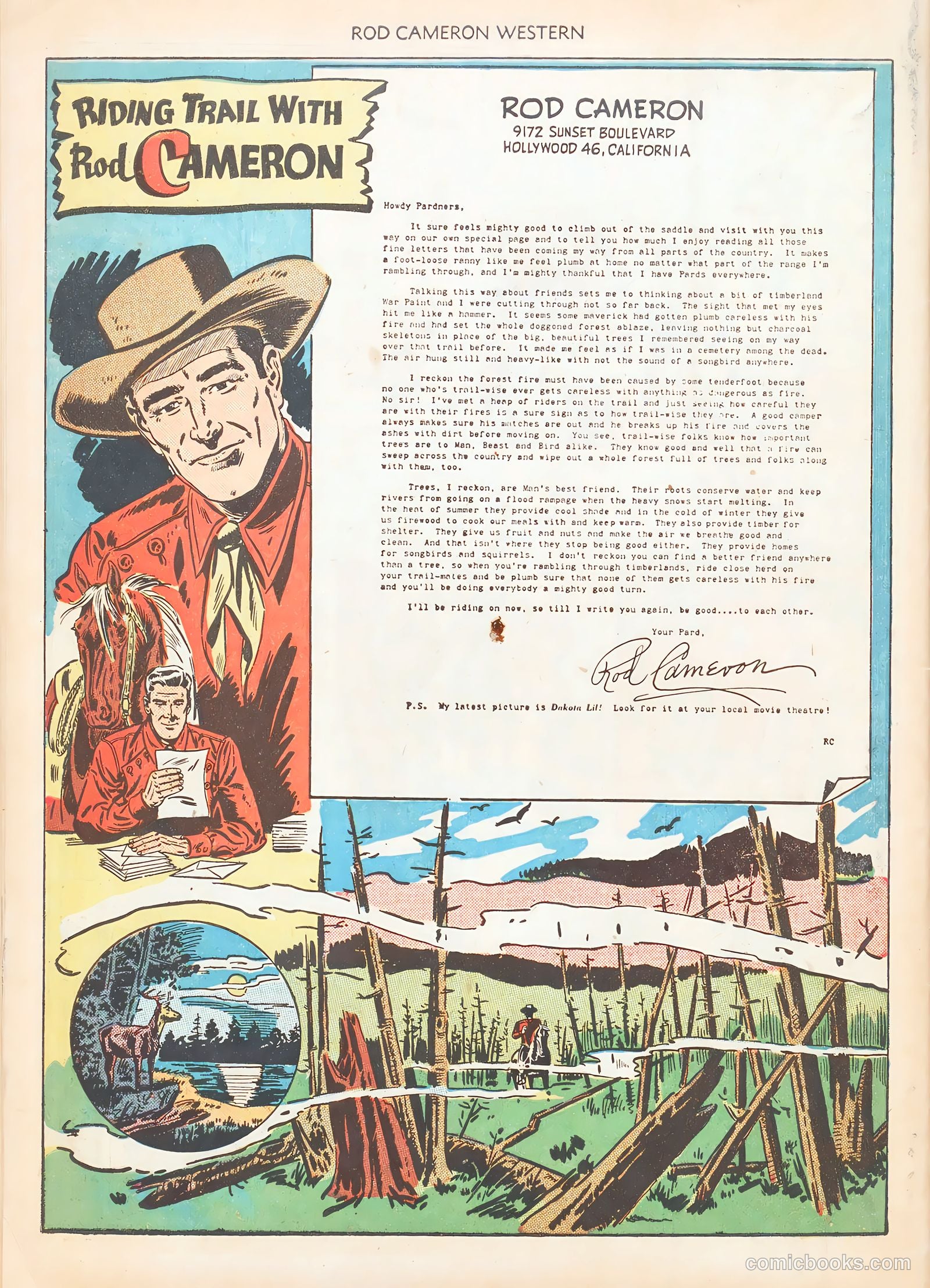 Rod Cameron Western #3 (1950) — page 34 of 36