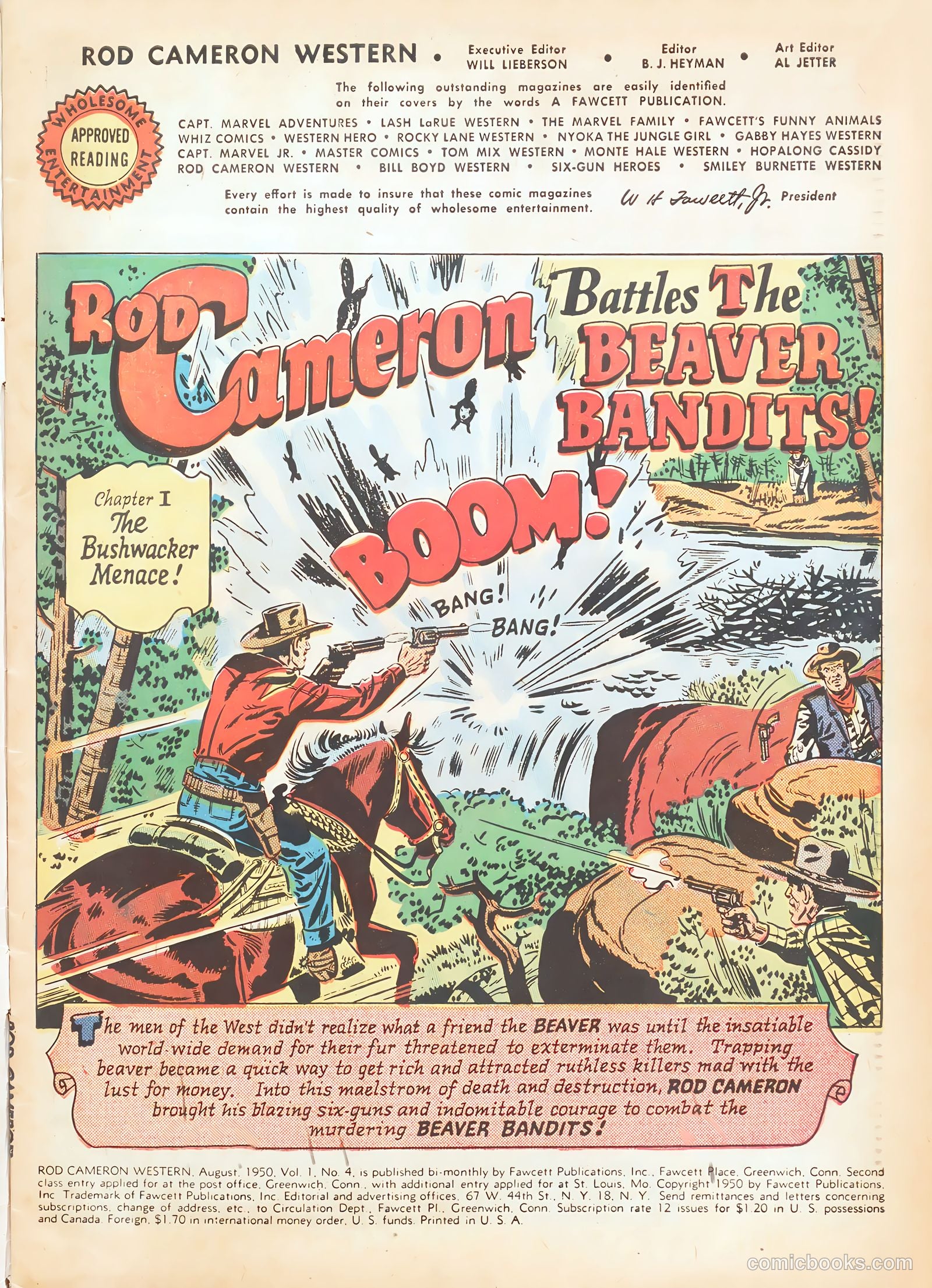 Rod Cameron Western #4 (1950) — page 3 of 36