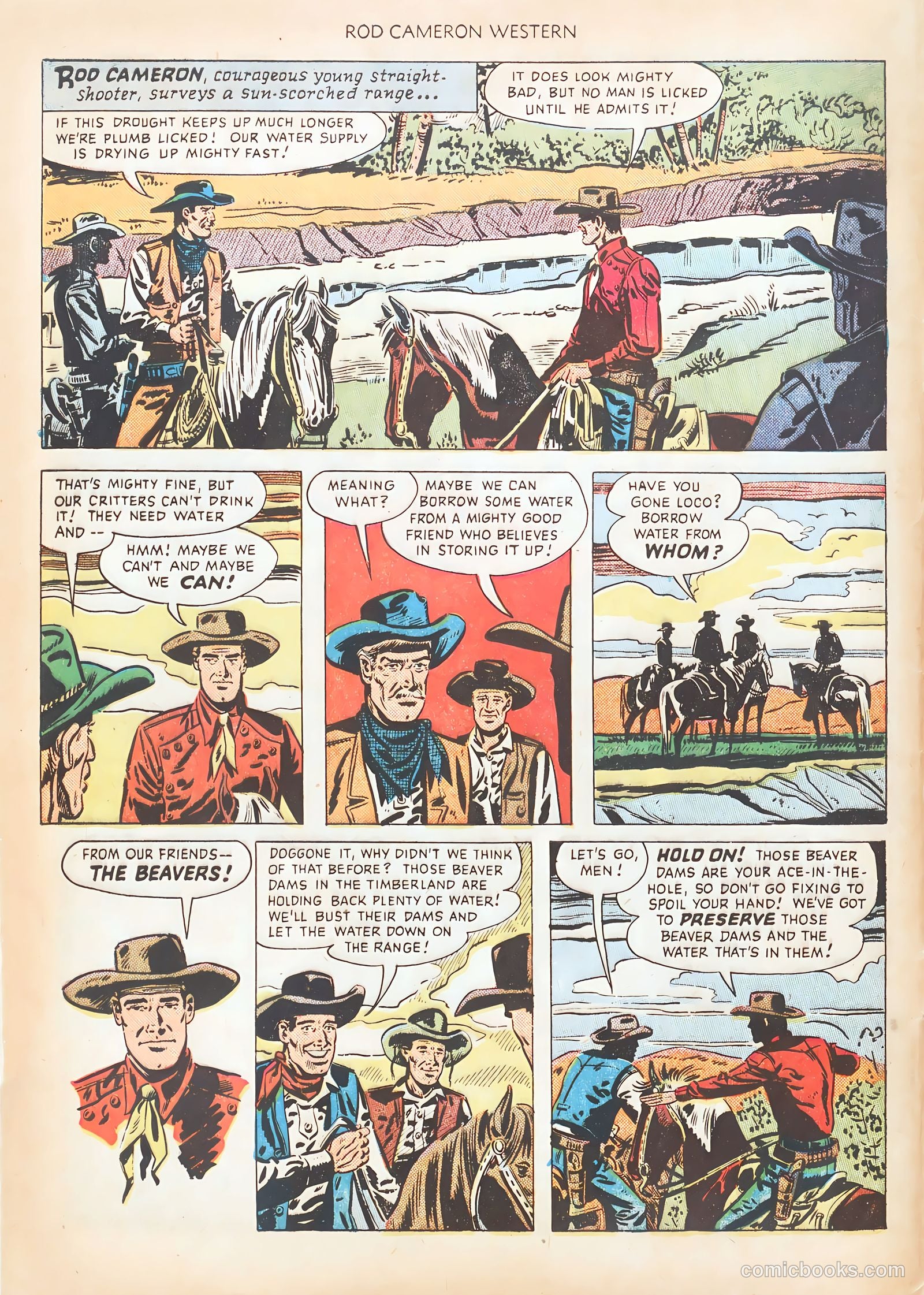 Rod Cameron Western #4 (1950) — page 4 of 36