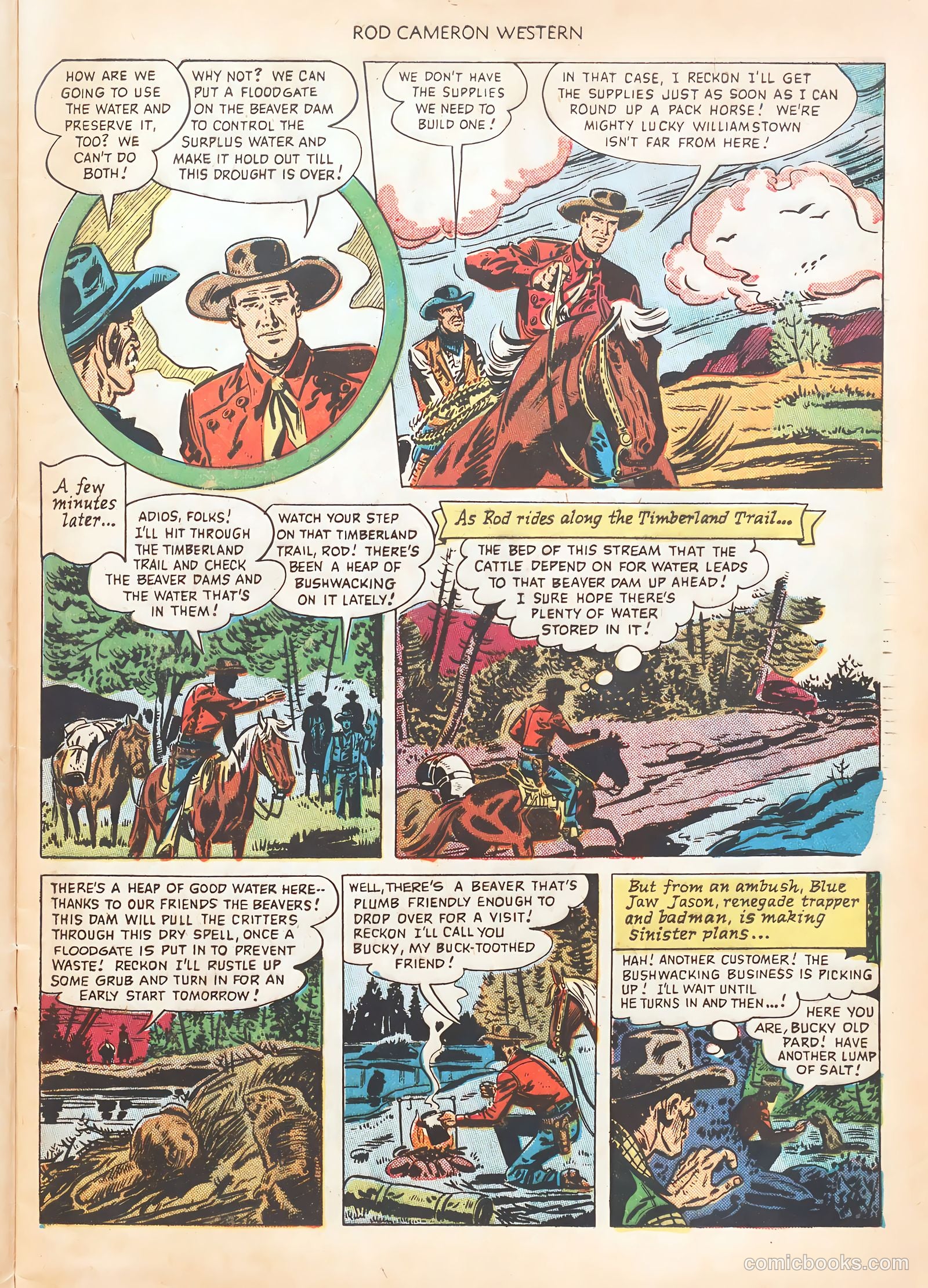 Rod Cameron Western #4 (1950) — page 5 of 36