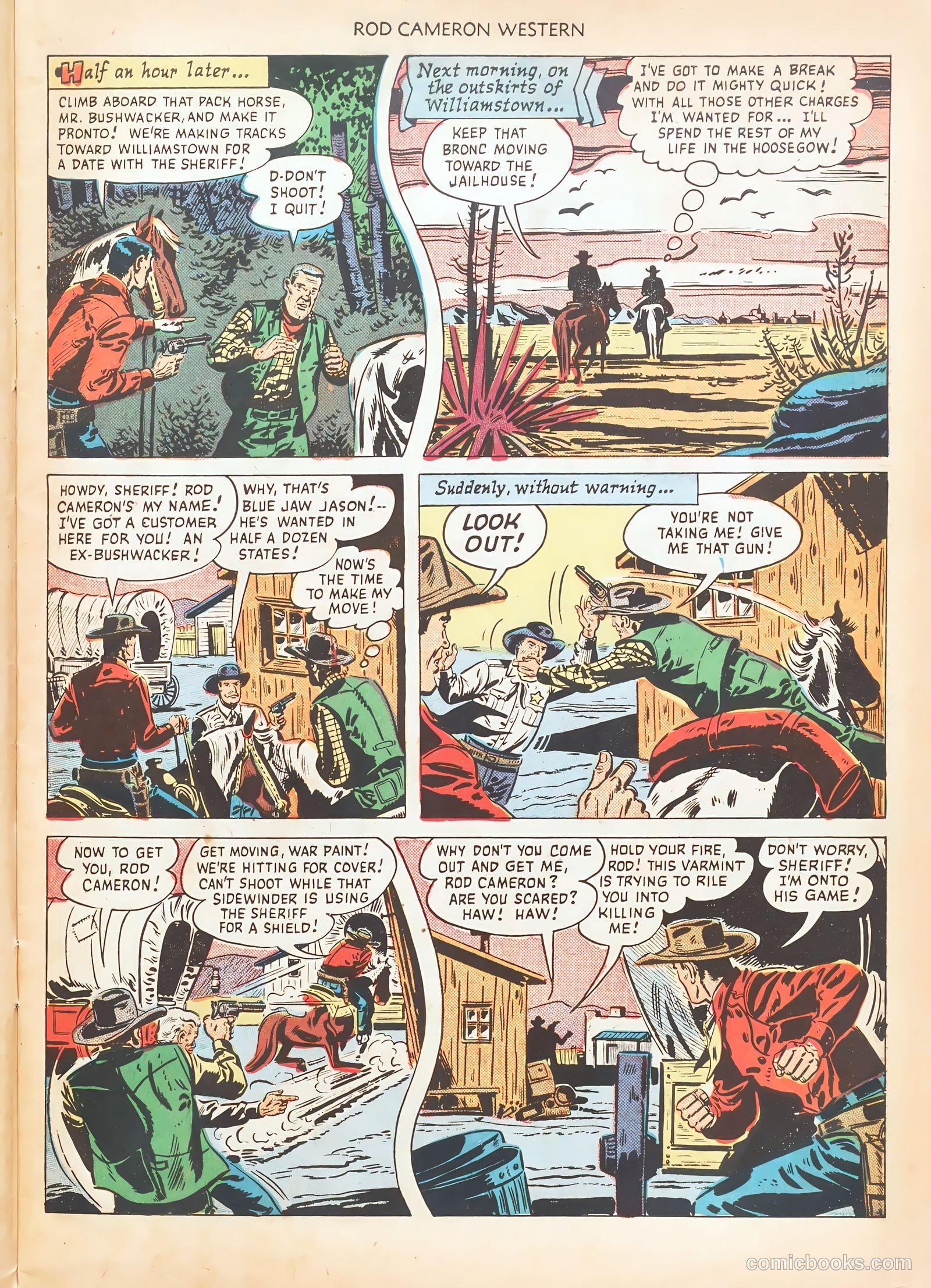Rod Cameron Western #4 (1950) — page 7 of 36