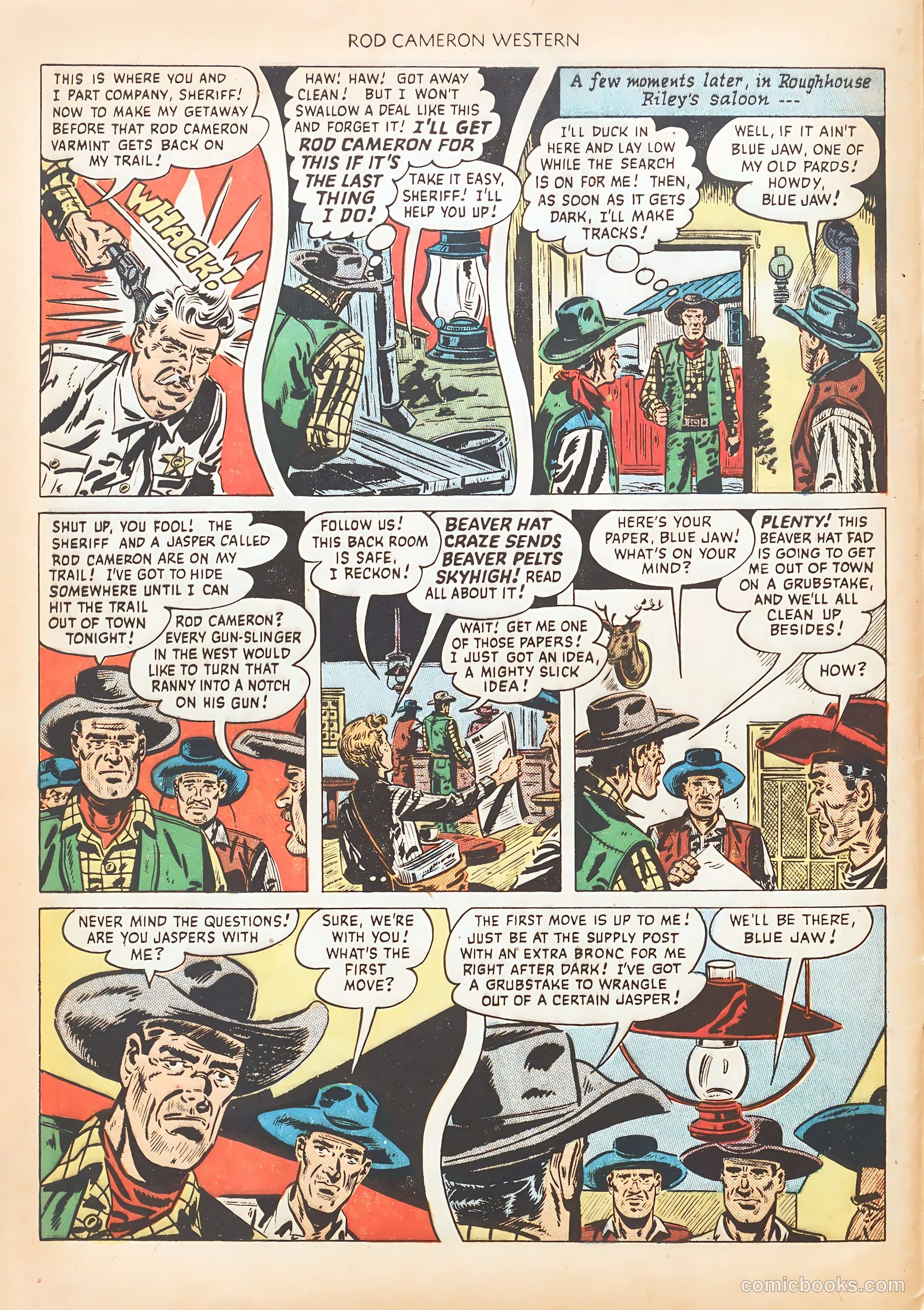 Rod Cameron Western #4 (1950) — page 8 of 36