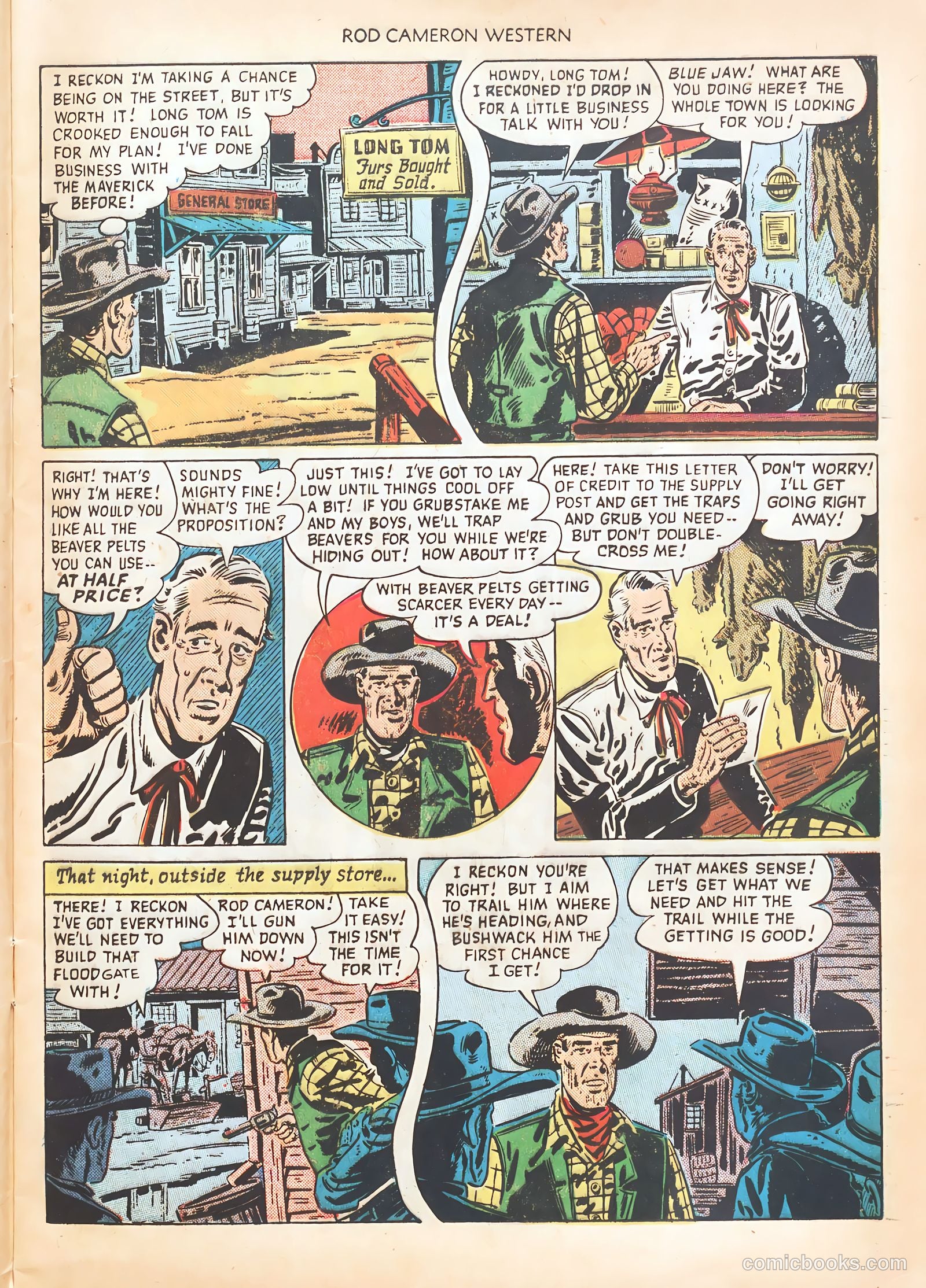 Rod Cameron Western #4 (1950) — page 9 of 36