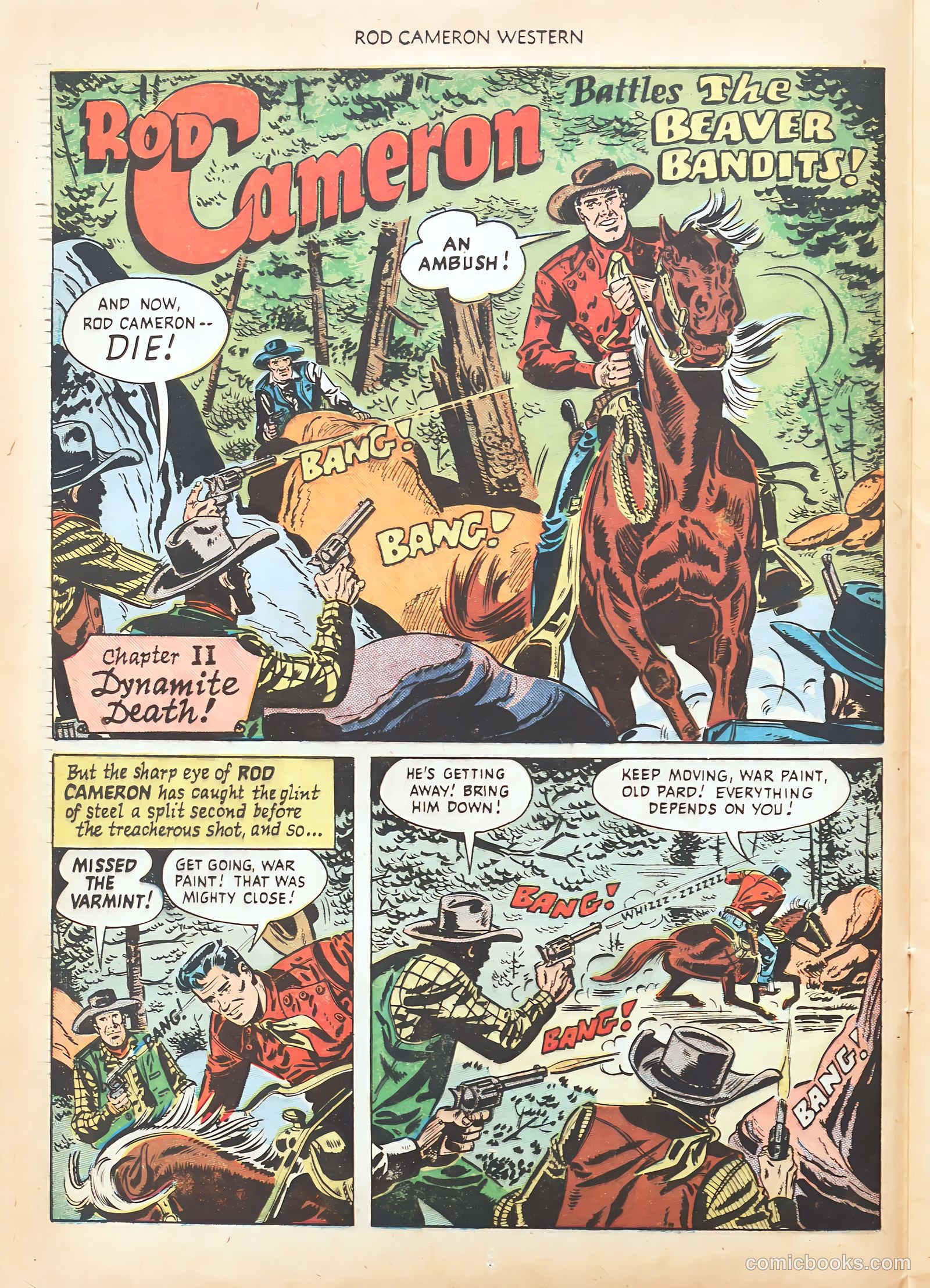 Rod Cameron Western #4 (1950) — page 12 of 36