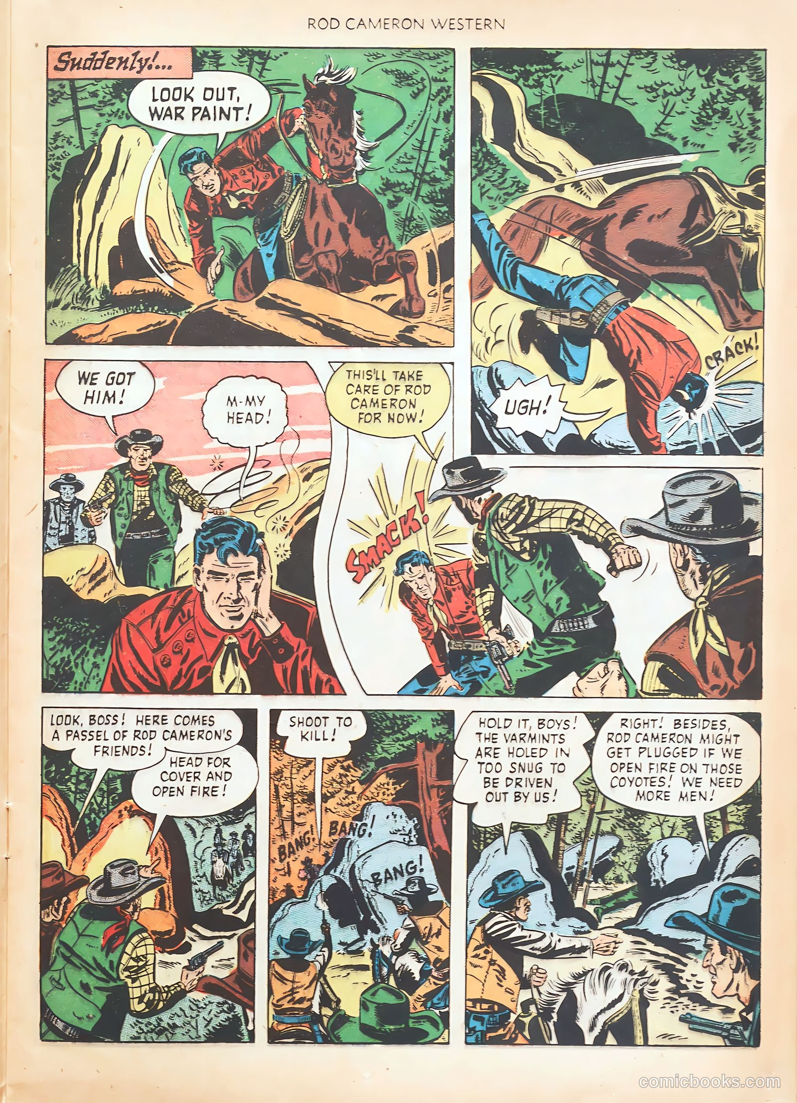 Rod Cameron Western #4 (1950) — page 13 of 36