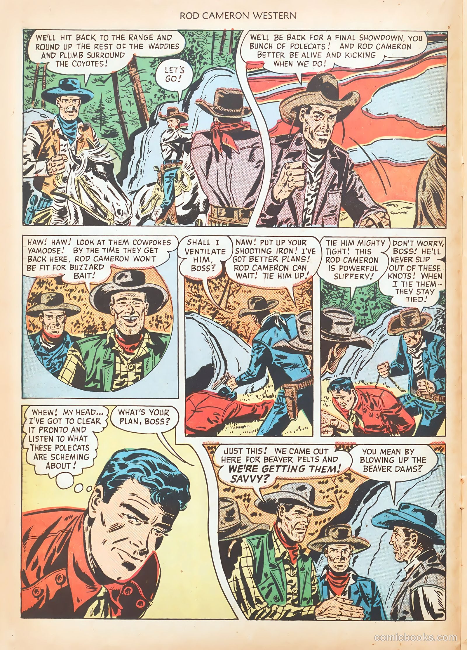 Rod Cameron Western #4 (1950) — page 14 of 36