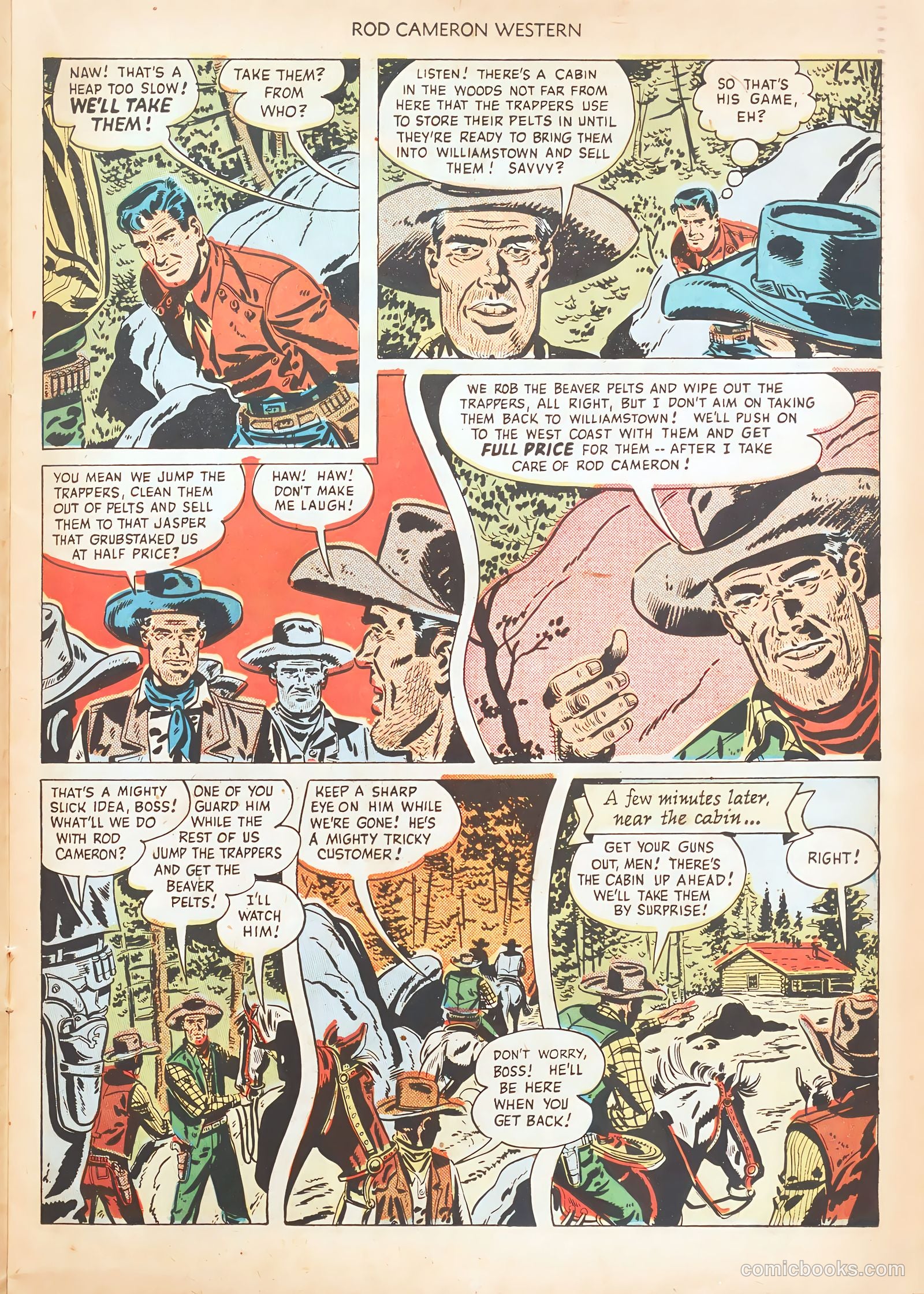 Rod Cameron Western #4 (1950) — page 15 of 36