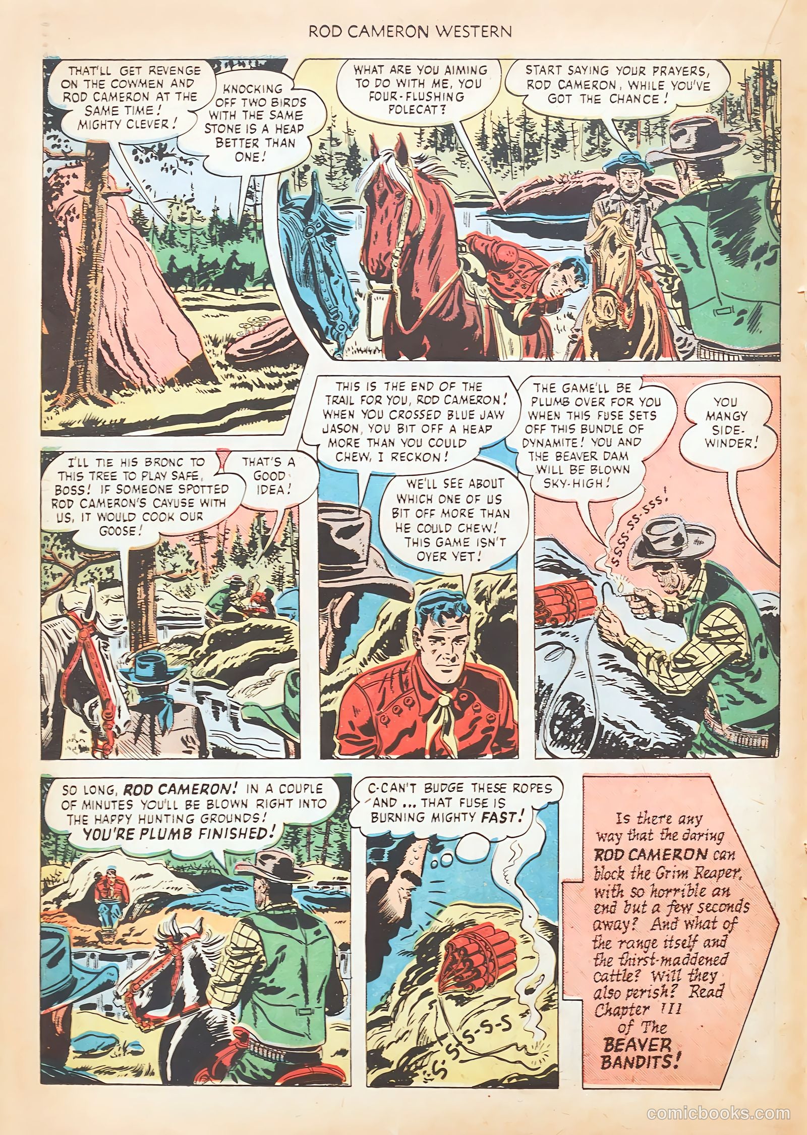 Rod Cameron Western #4 (1950) — page 18 of 36