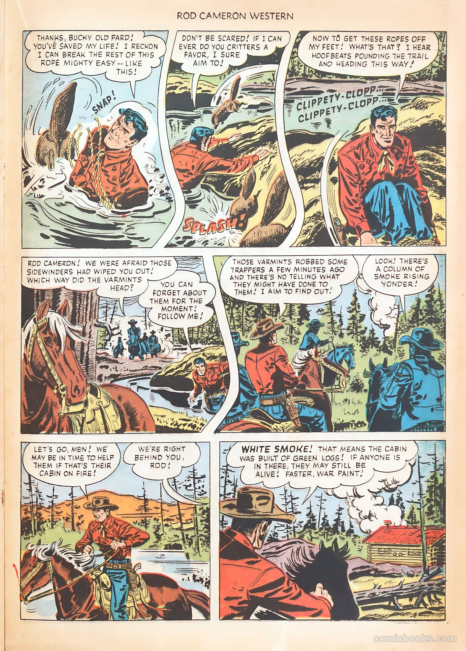 Rod Cameron Western #4 (1950) — page 21 of 36