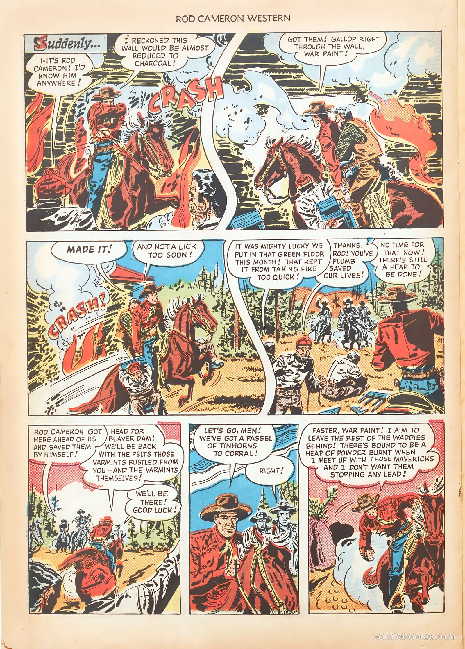 Rod Cameron Western #4 (1950) — page 22 of 36