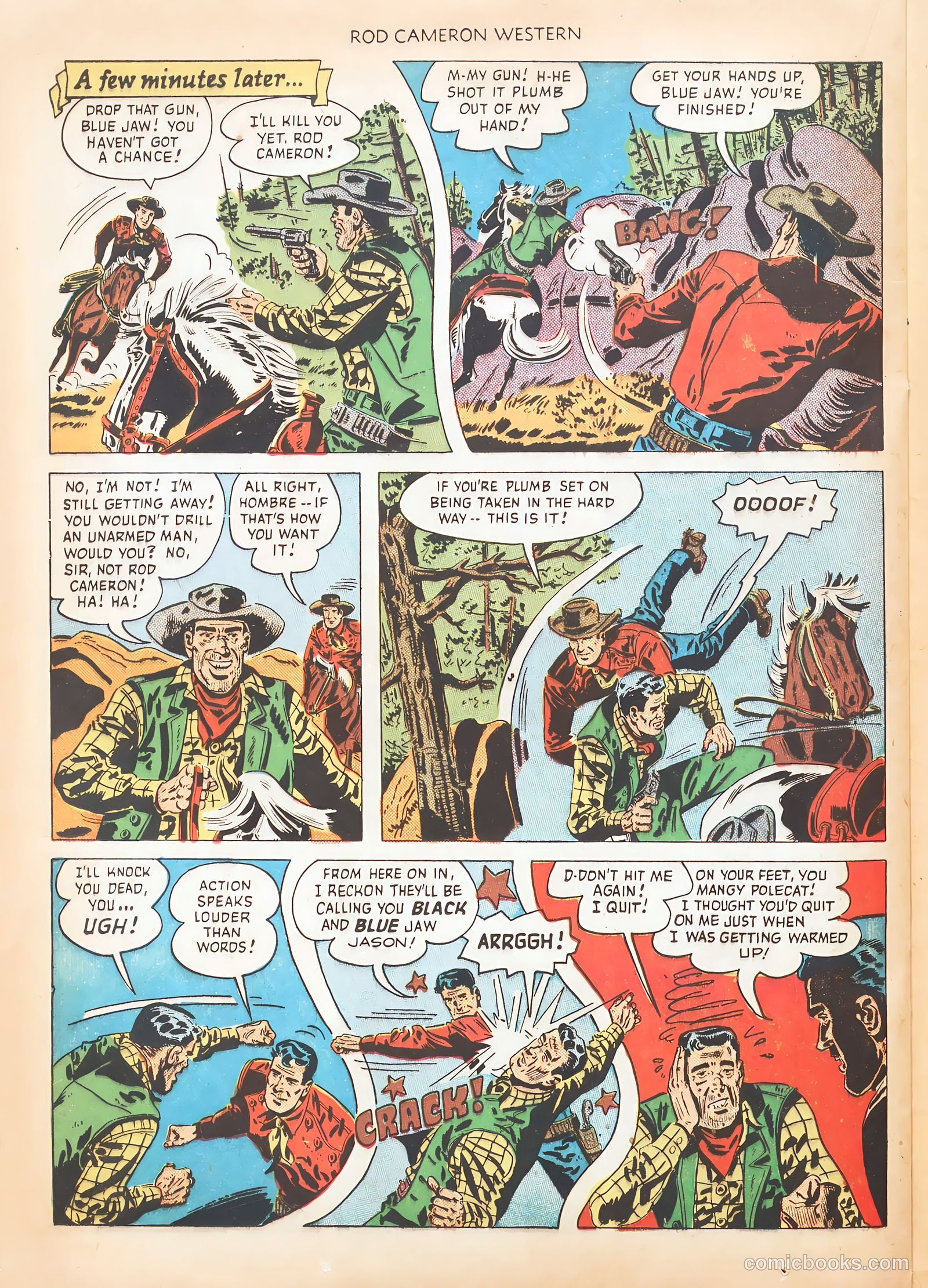 Rod Cameron Western #4 (1950) — page 24 of 36