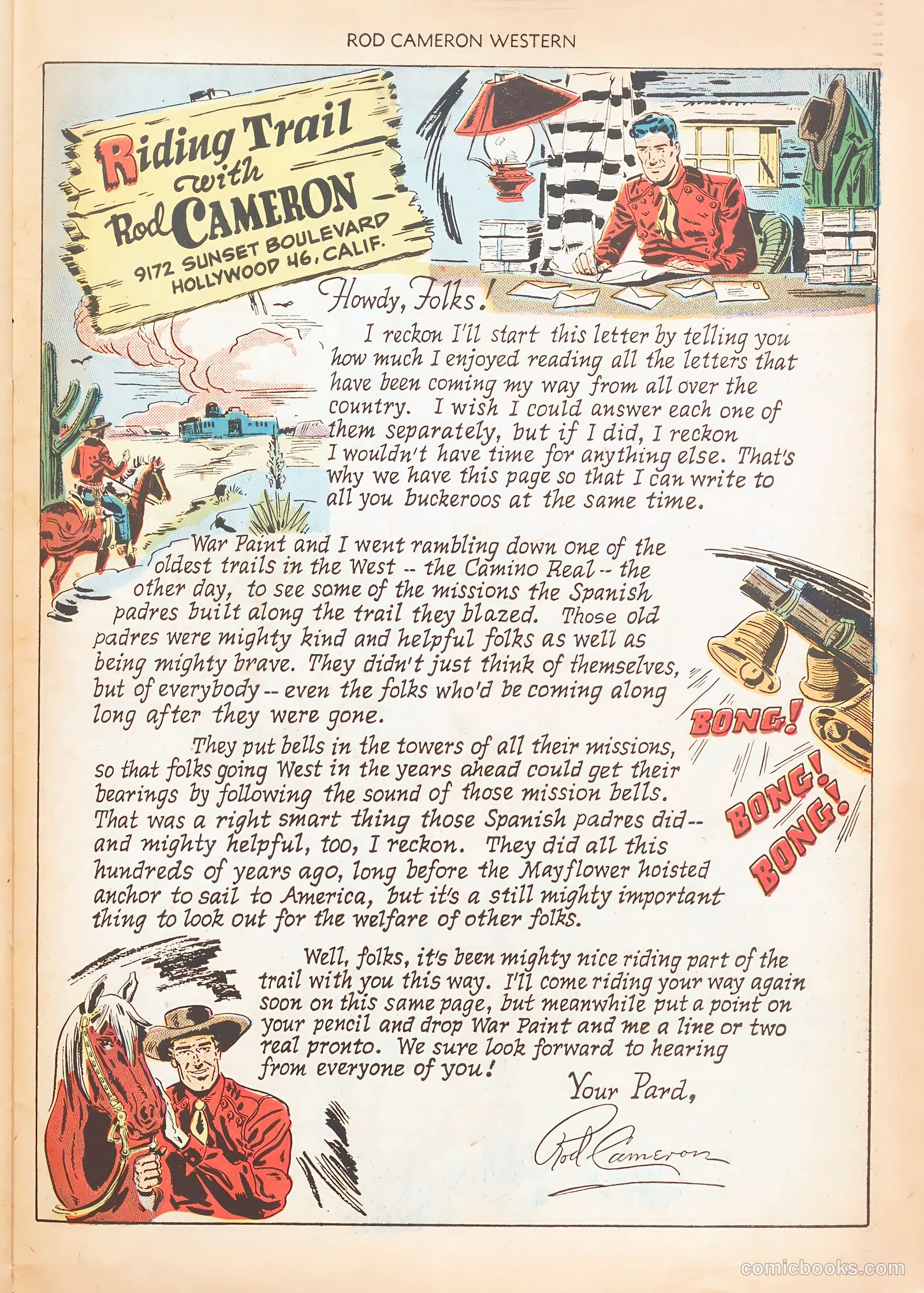 Rod Cameron Western #4 (1950) — page 27 of 36