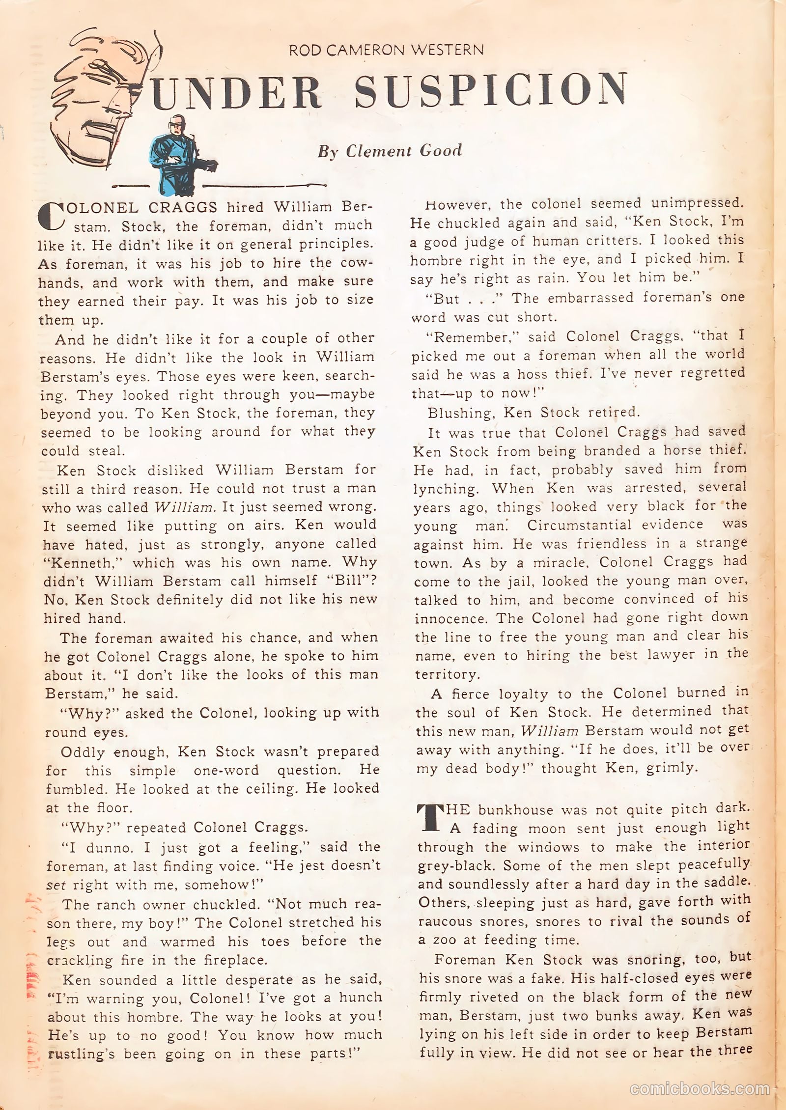 Rod Cameron Western #4 (1950) — page 28 of 36