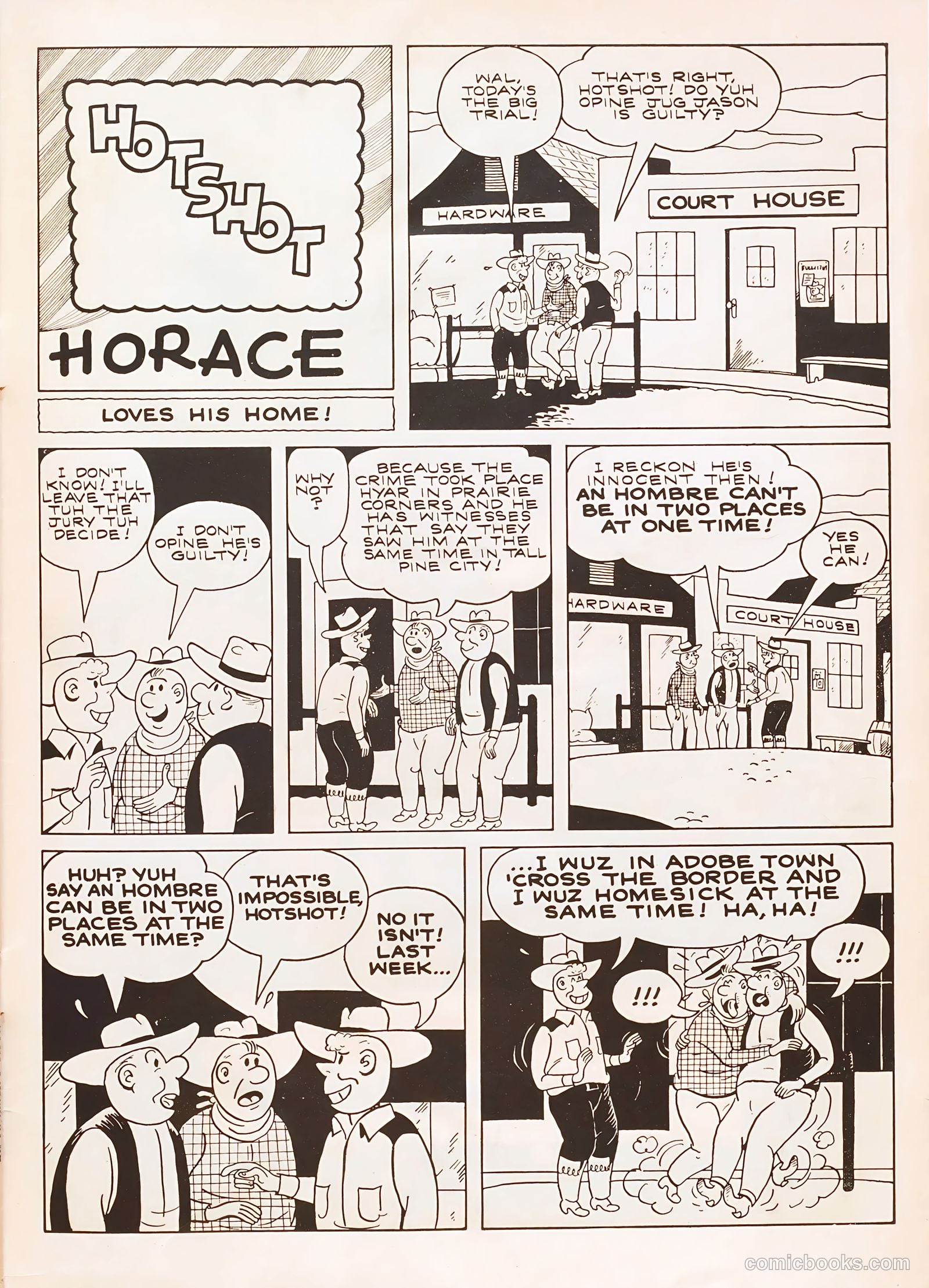 Rod Cameron Western #4 (1950) — page 35 of 36