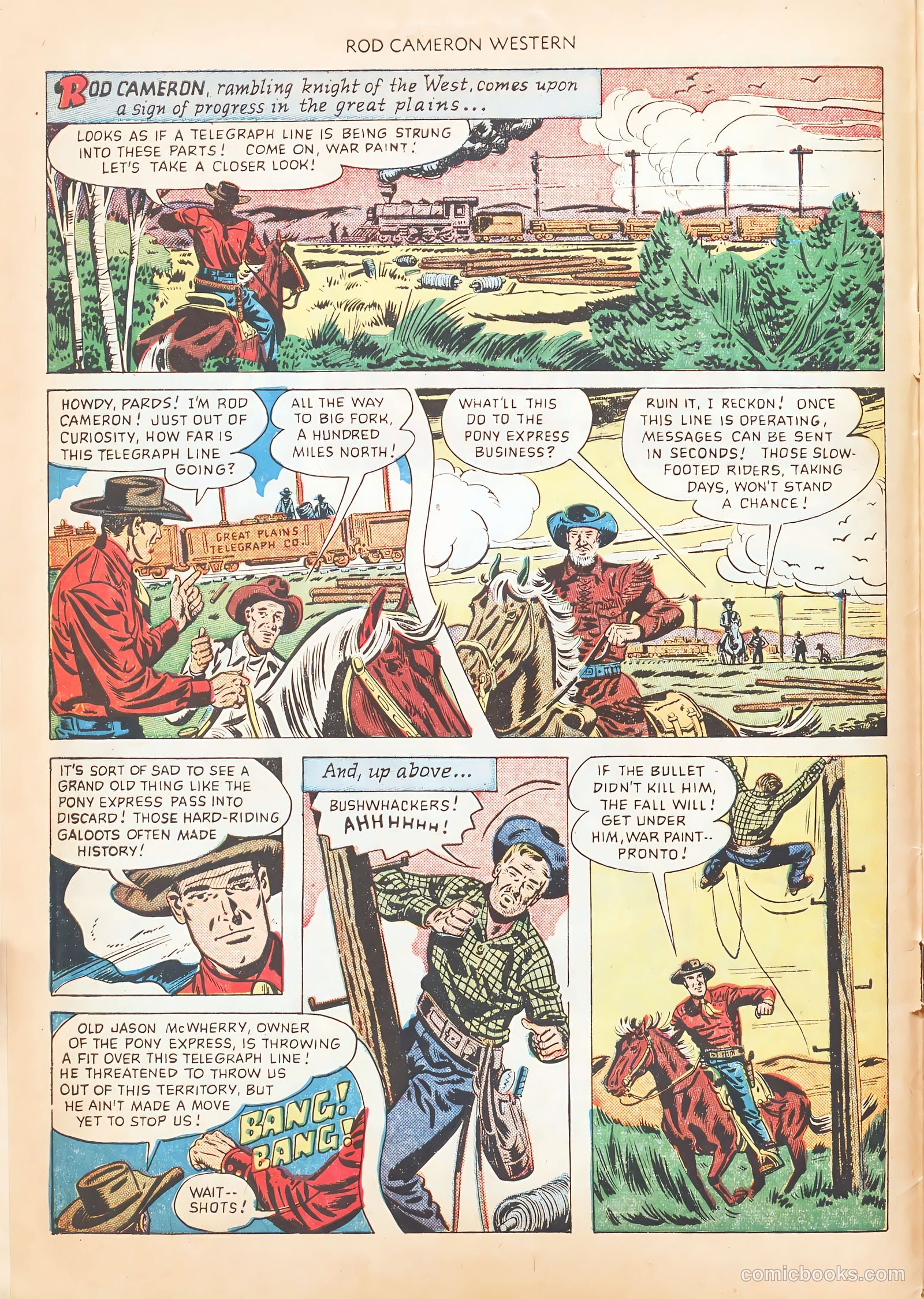 Rod Cameron Western #5 (1950) — page 4 of 36