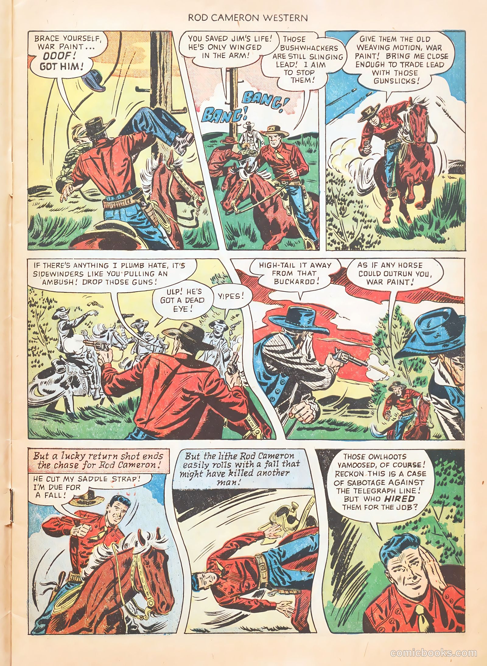 Rod Cameron Western #5 (1950) — page 5 of 36