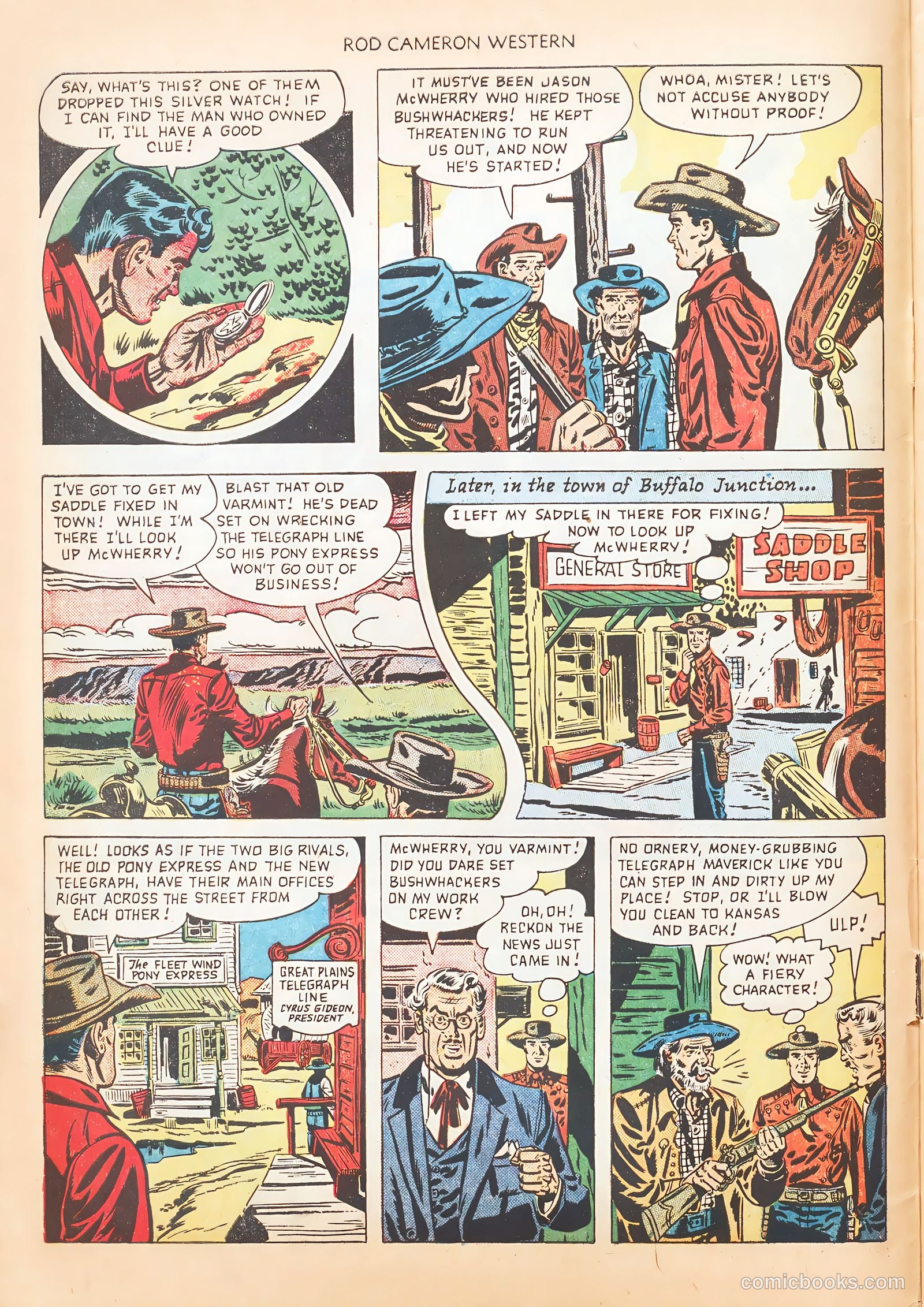 Rod Cameron Western #5 (1950) — page 6 of 36