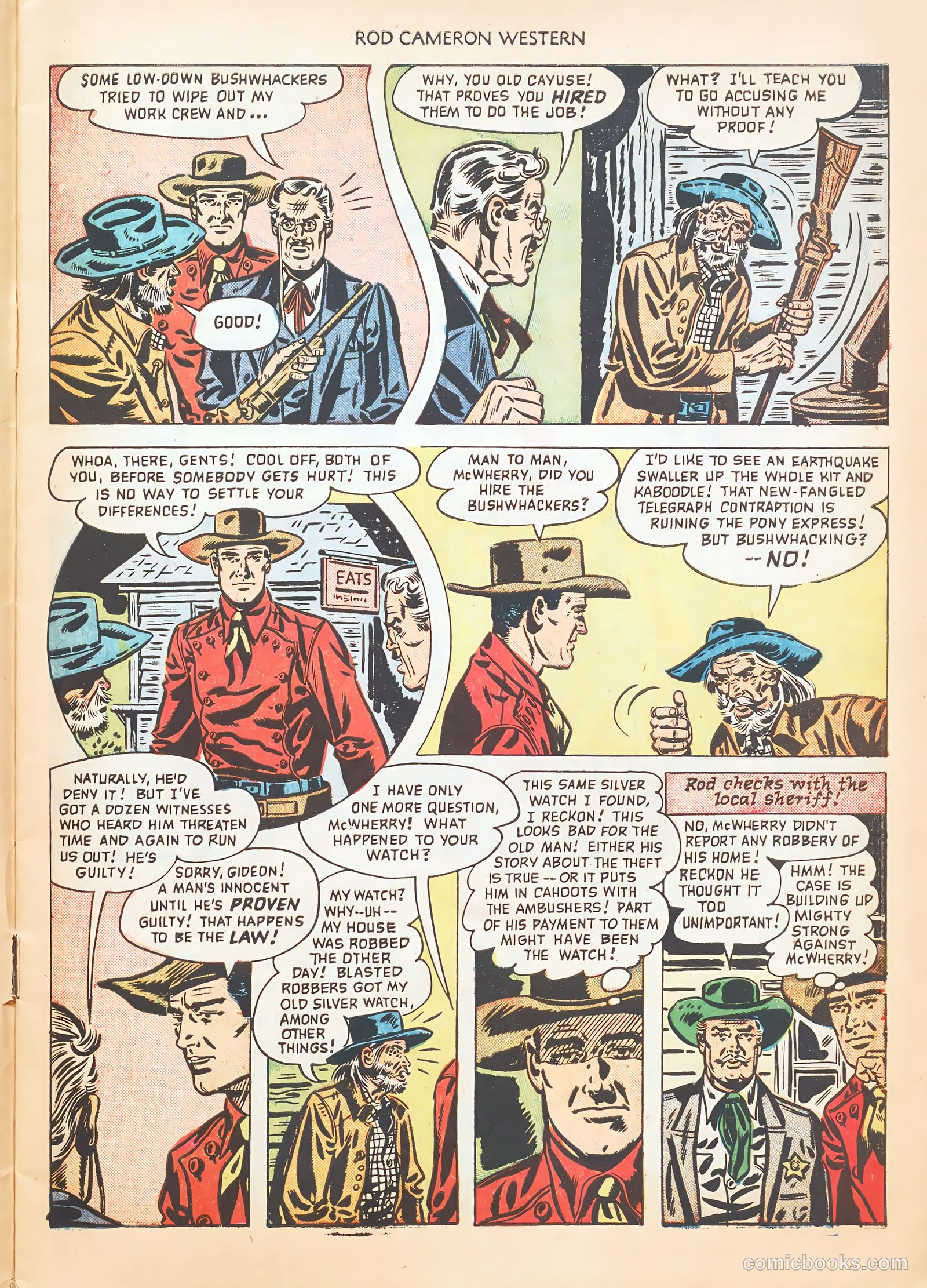 Rod Cameron Western #5 (1950) — page 7 of 36