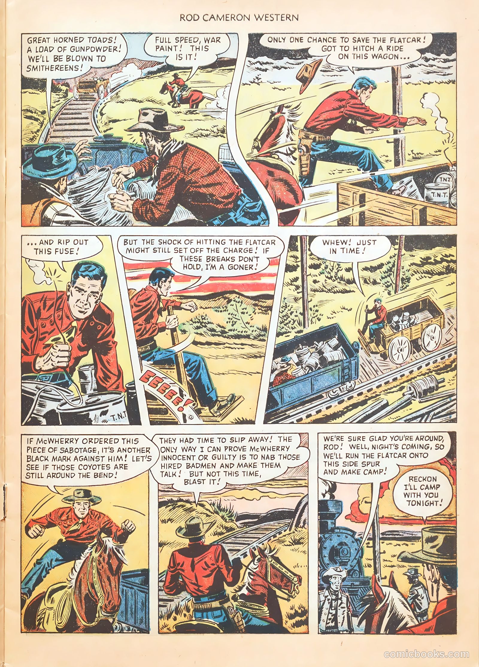 Rod Cameron Western #5 (1950) — page 9 of 36