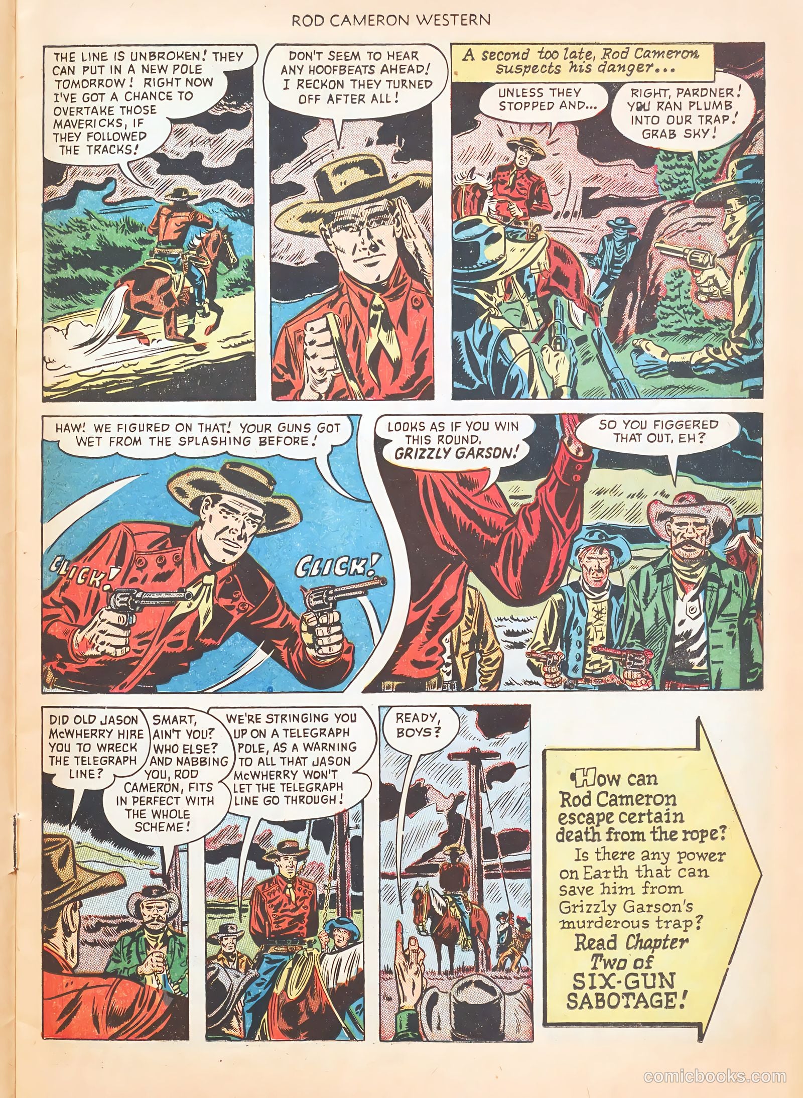 Rod Cameron Western #5 (1950) — page 11 of 36