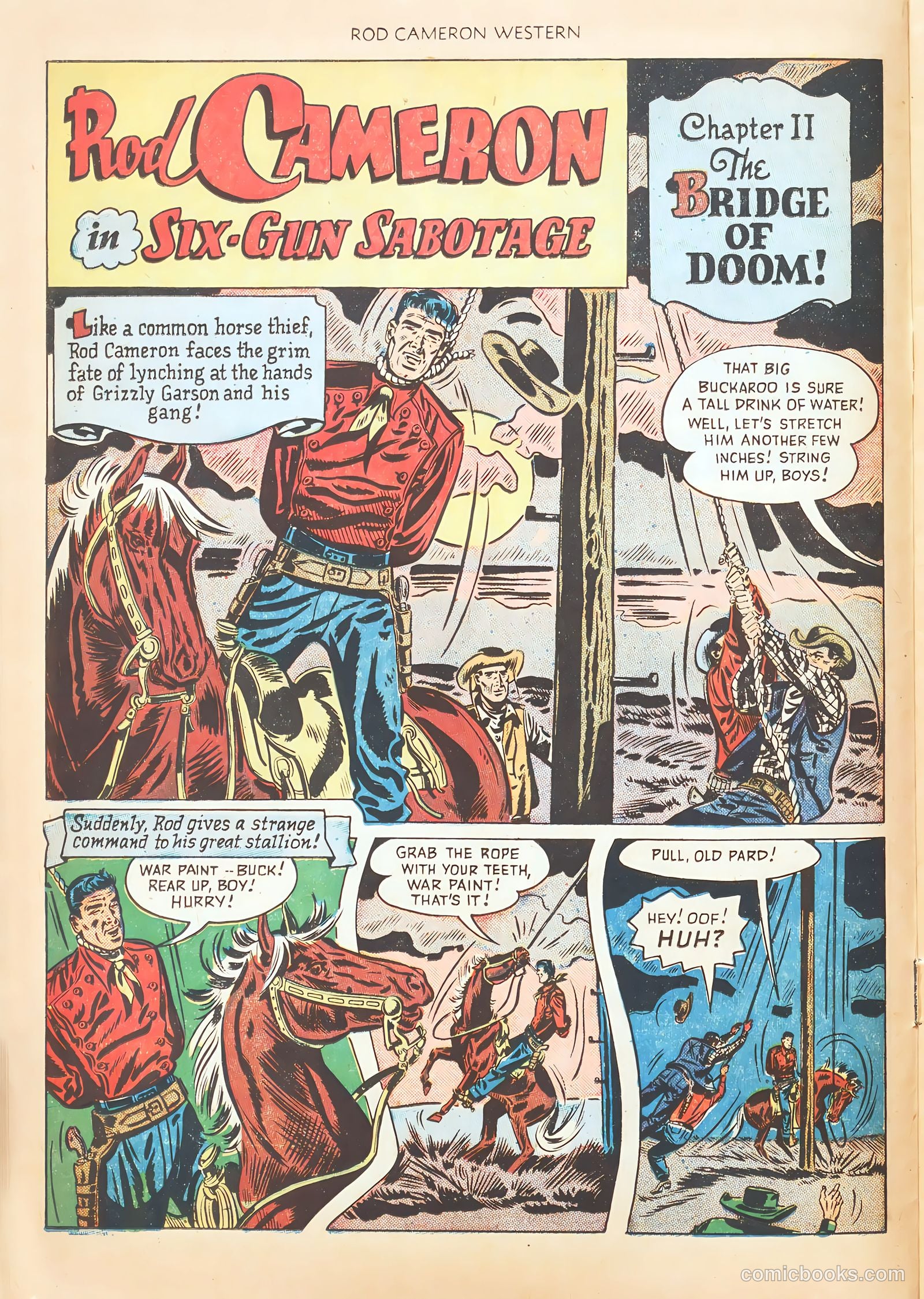 Rod Cameron Western #5 (1950) — page 12 of 36