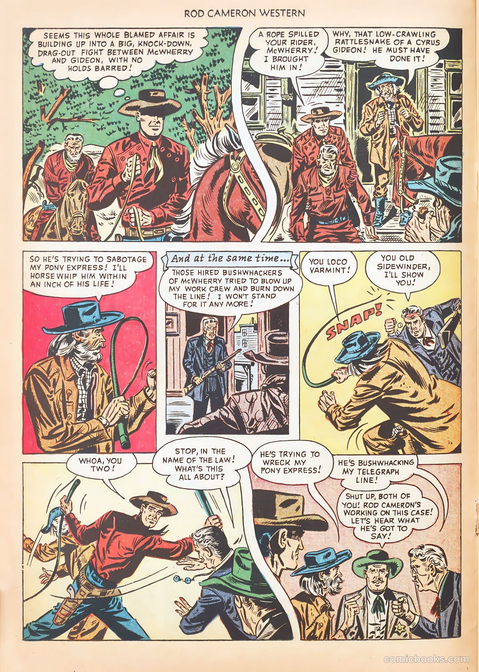 Rod Cameron Western #5 (1950) — page 14 of 36