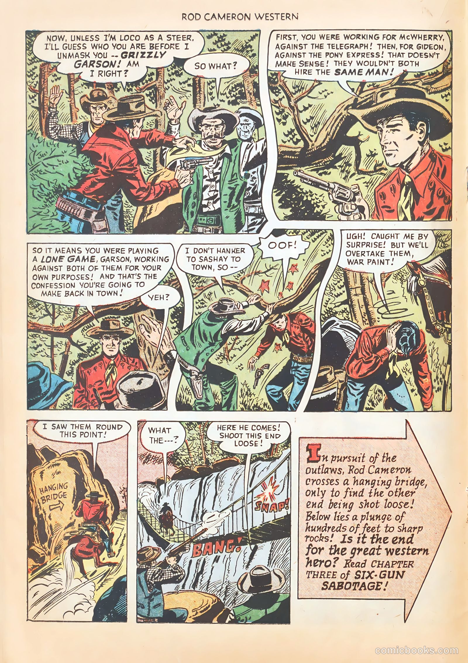 Rod Cameron Western #5 (1950) — page 18 of 36