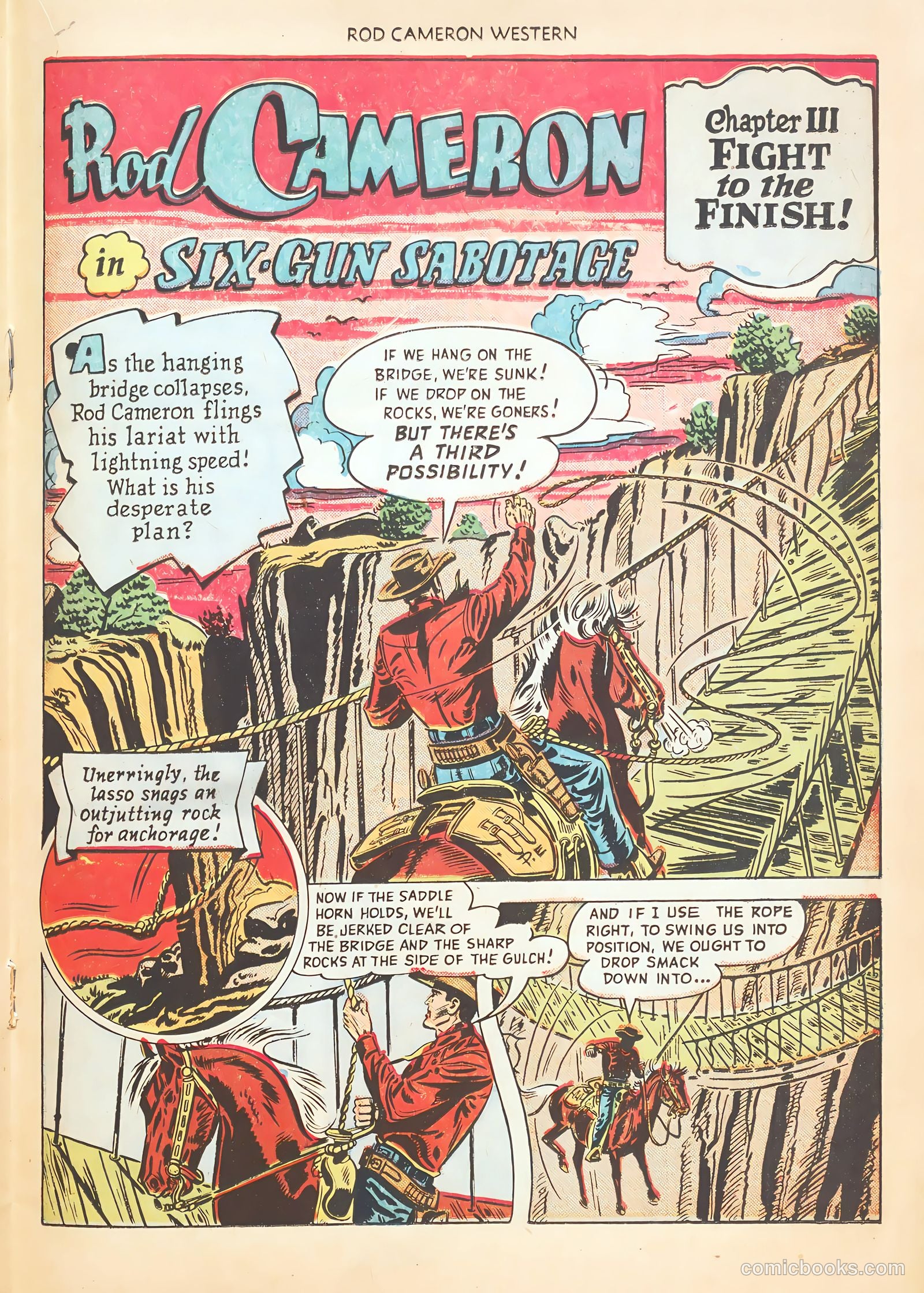 Rod Cameron Western #5 (1950) — page 19 of 36
