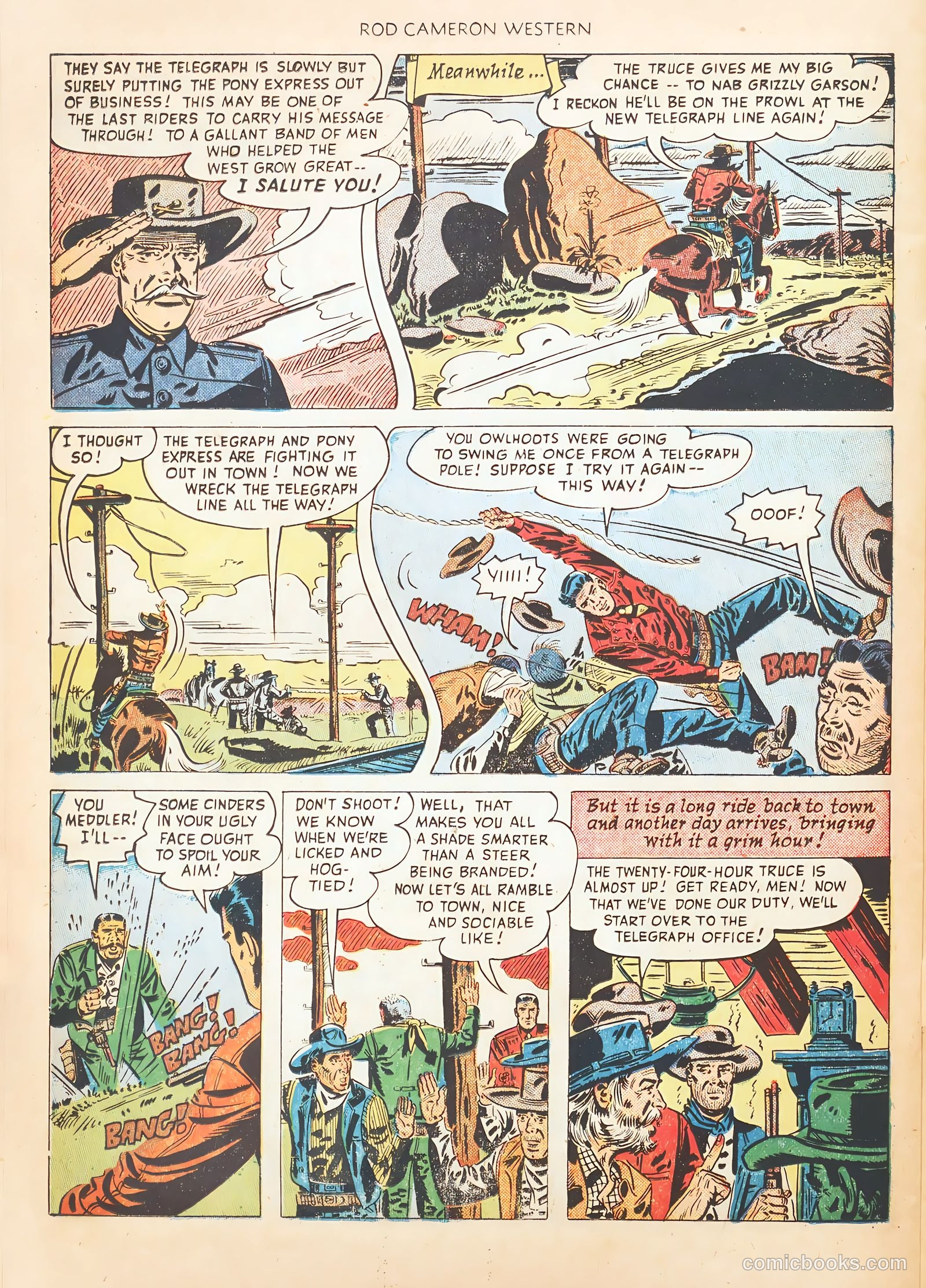 Rod Cameron Western #5 (1950) — page 24 of 36