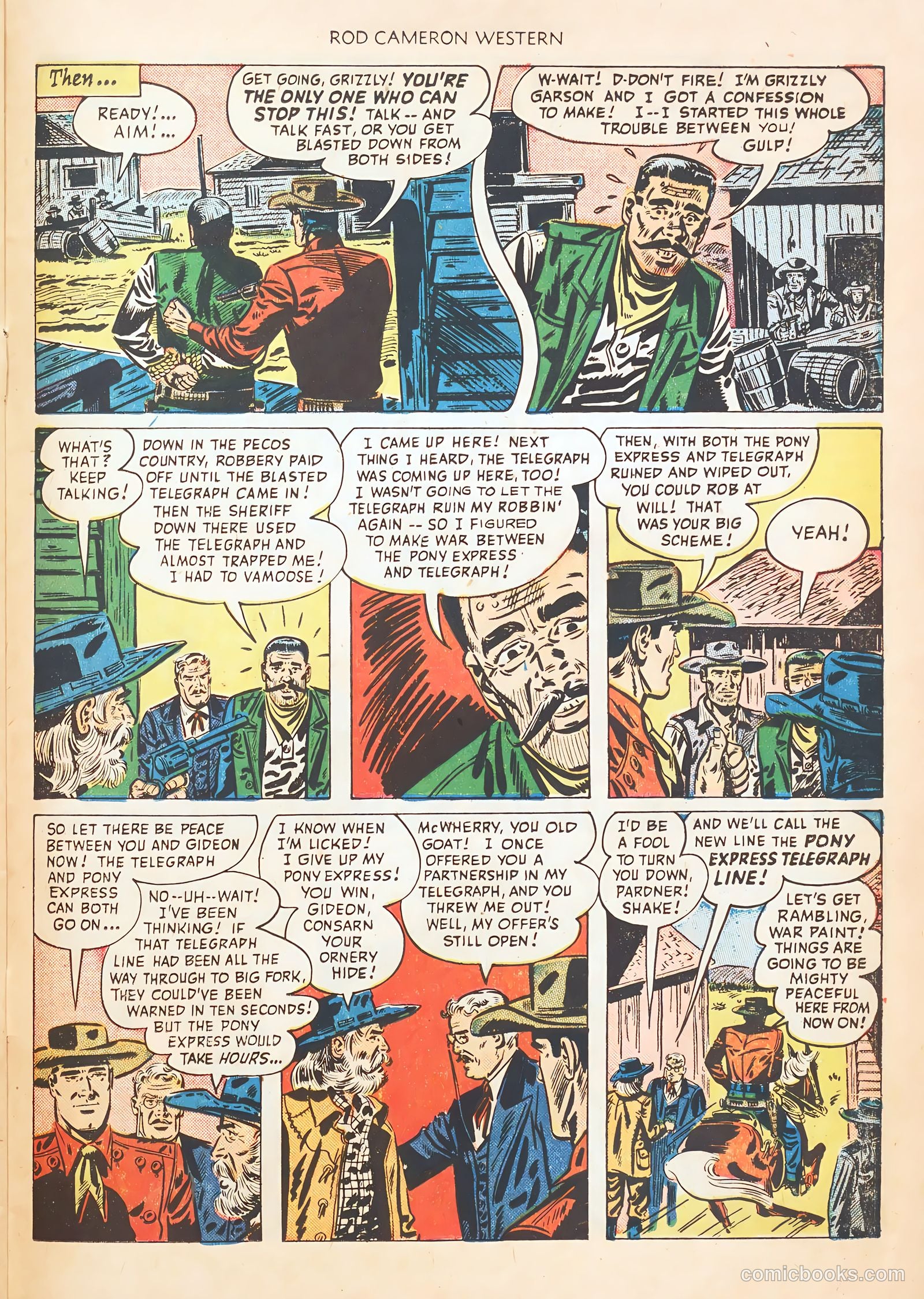 Rod Cameron Western #5 (1950) — page 25 of 36