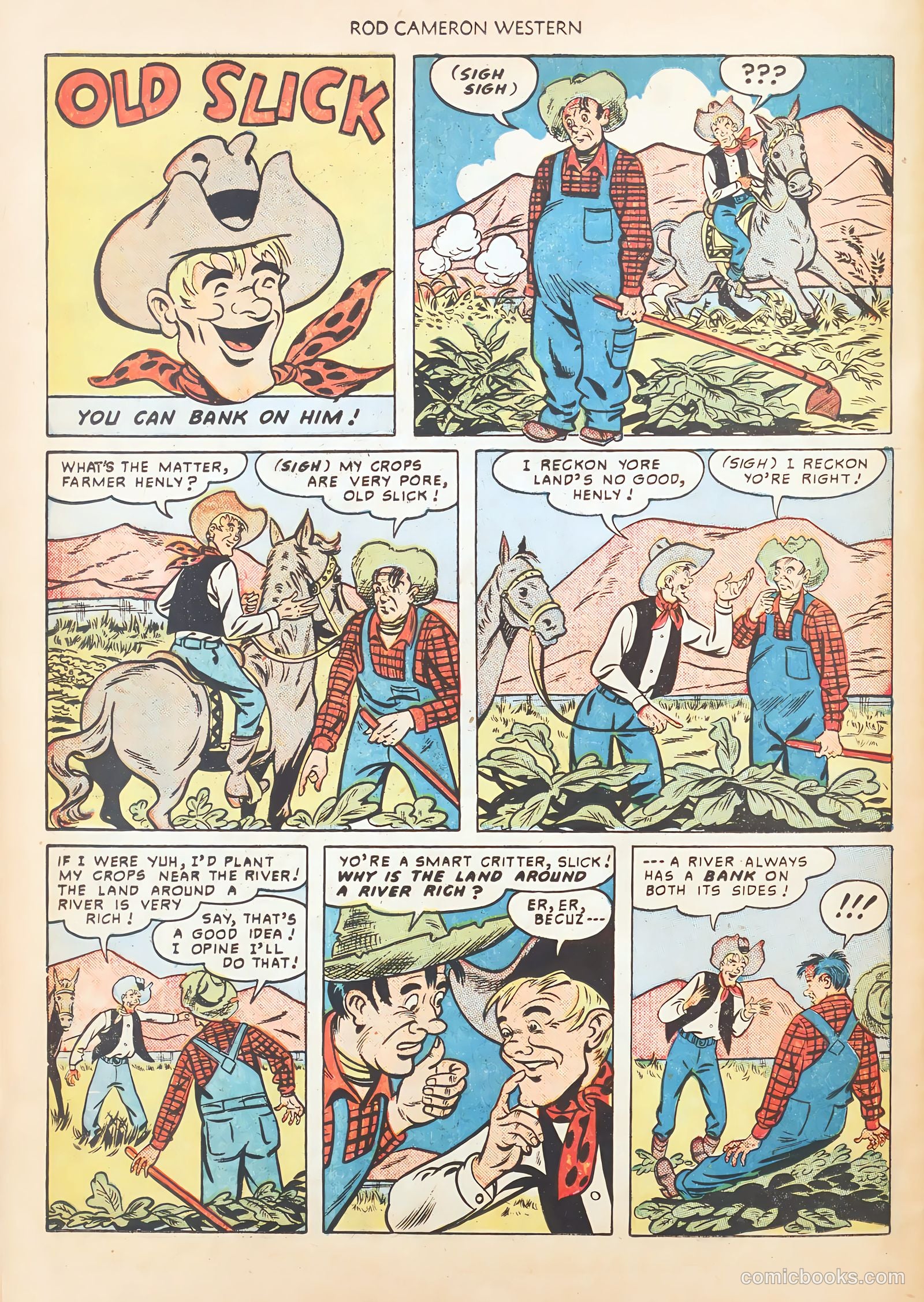Rod Cameron Western #5 (1950) — page 26 of 36