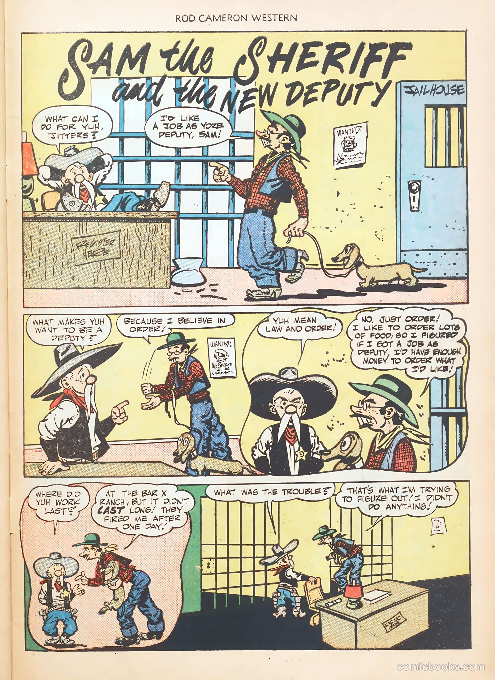 Rod Cameron Western #5 (1950) — page 31 of 36