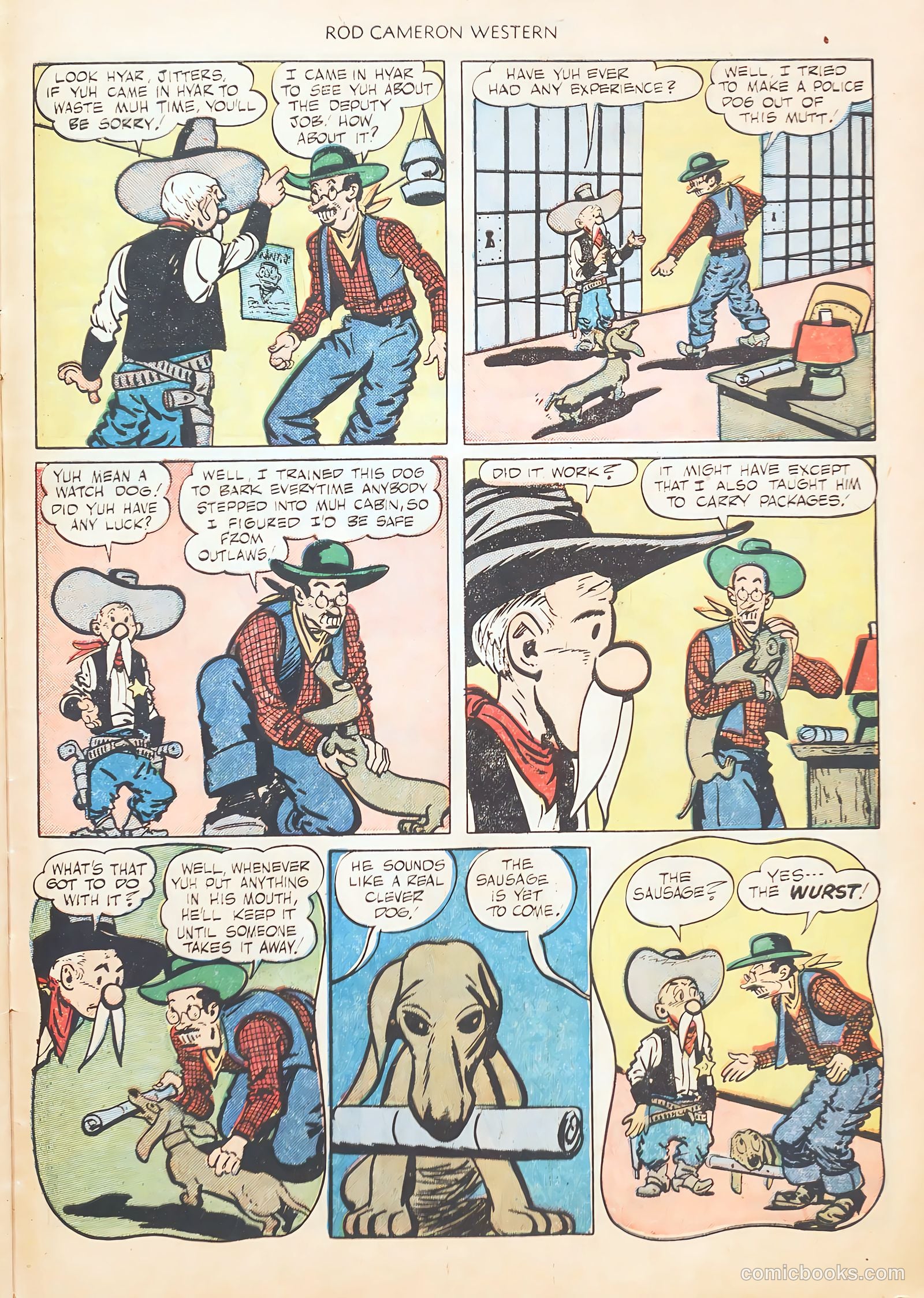 Rod Cameron Western #5 (1950) — page 33 of 36