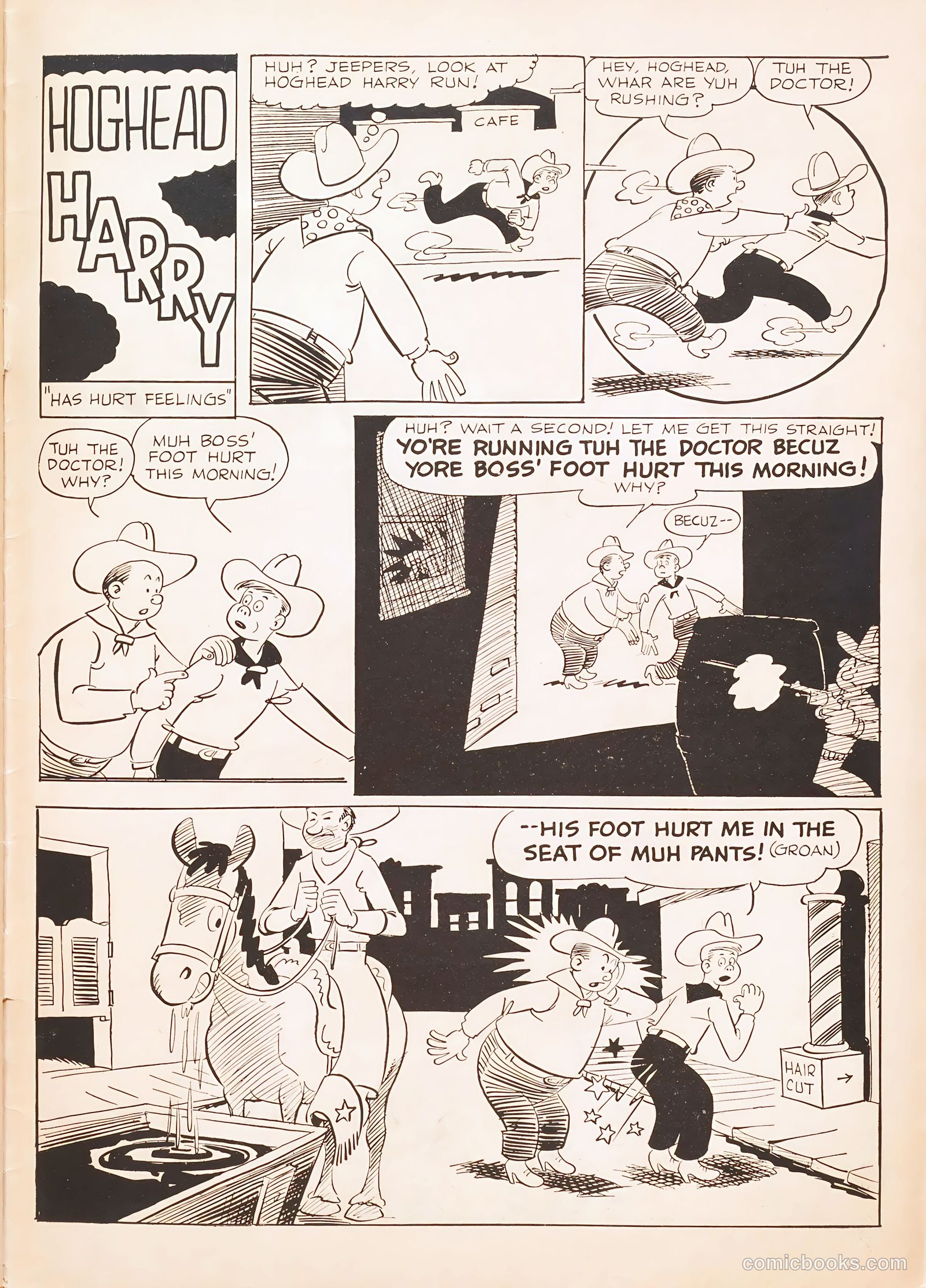 Rod Cameron Western #5 (1950) — page 35 of 36