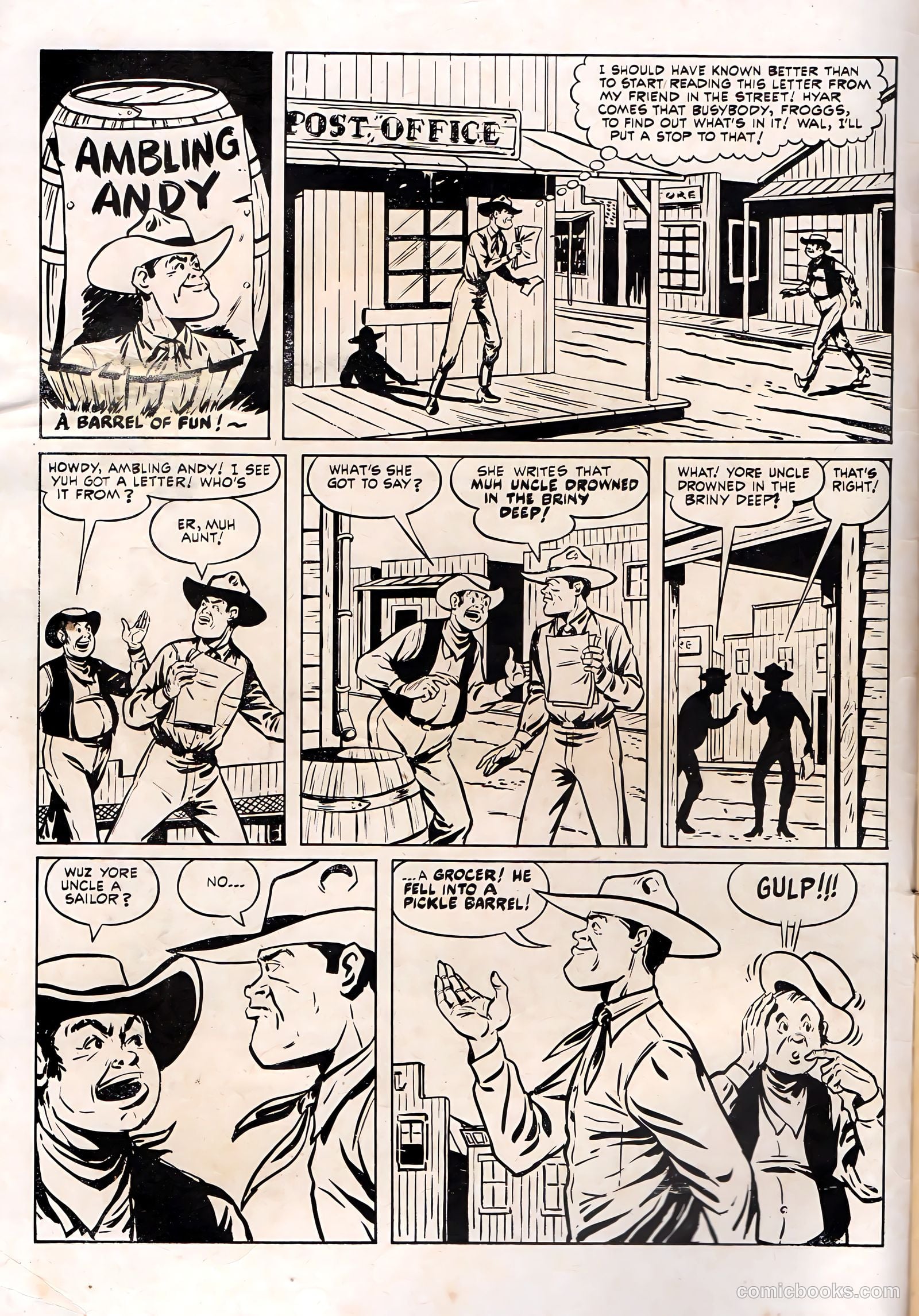 Rod Cameron Western #6 (1950) — page 2 of 36