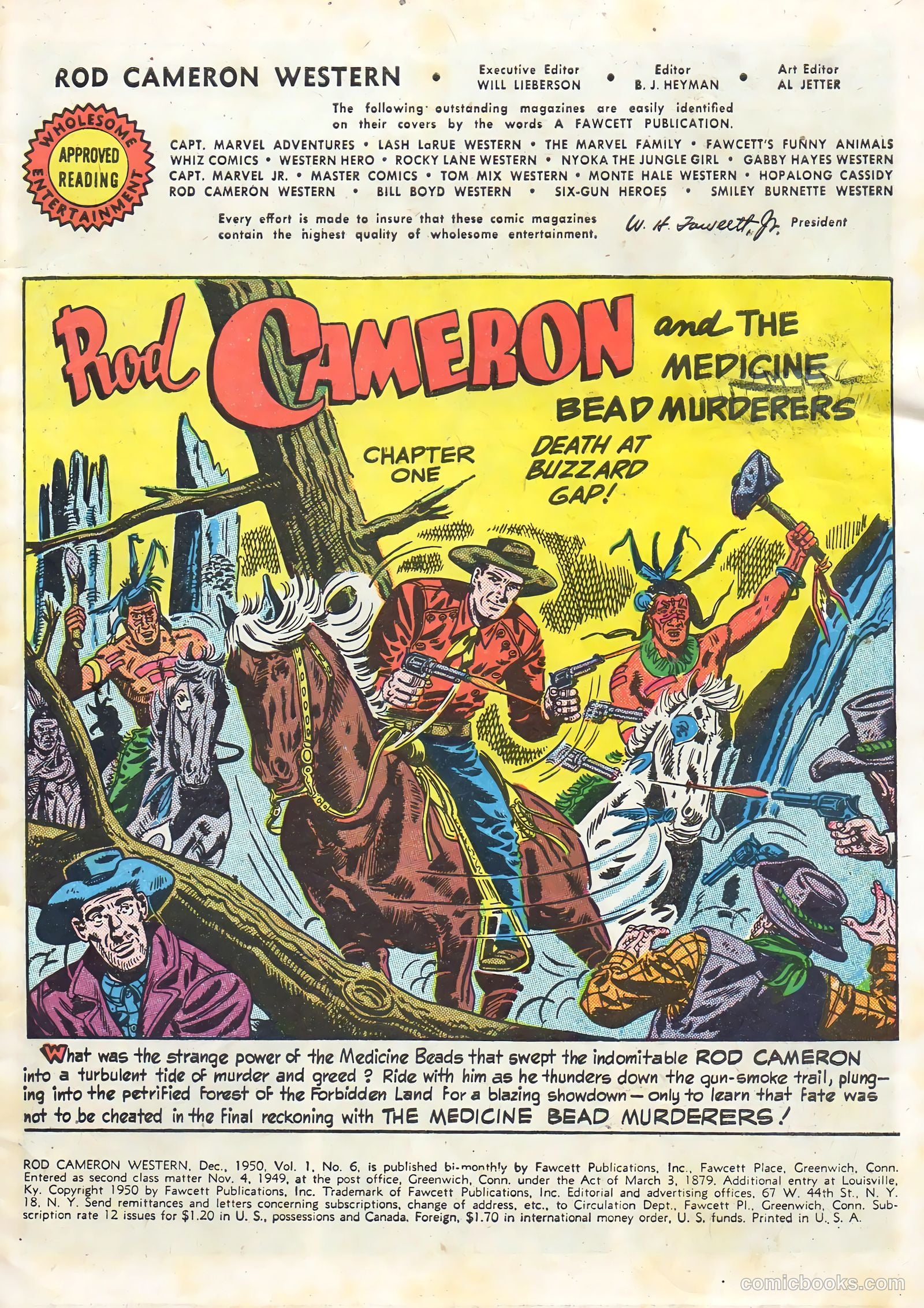 Rod Cameron Western #6 (1950) — page 3 of 36